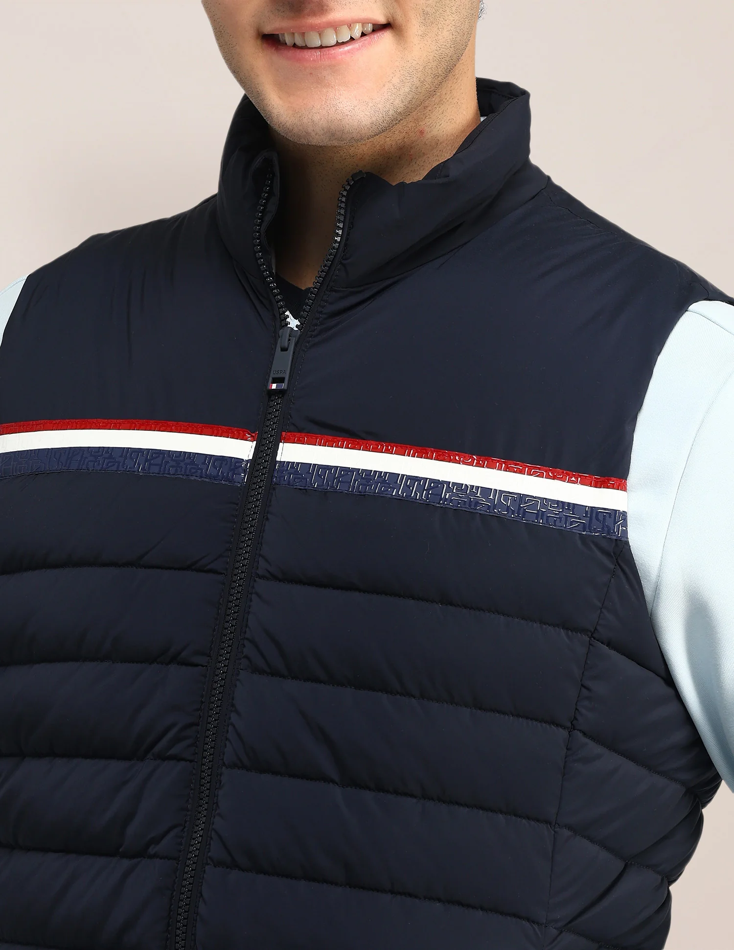 Solid Regular Fit Jacket - Image 7
