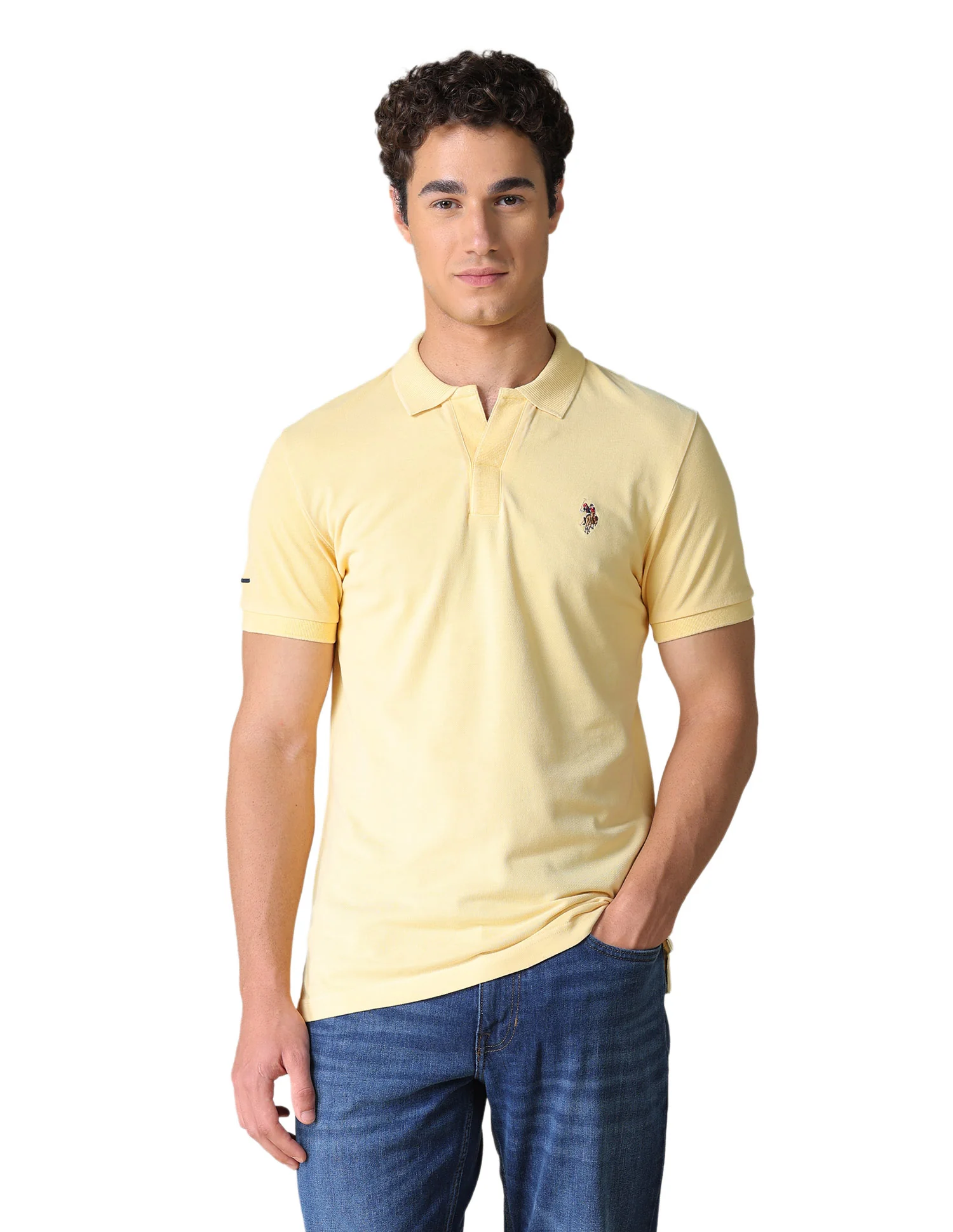 Solid Regular Fit Polo Shirt - Image 11