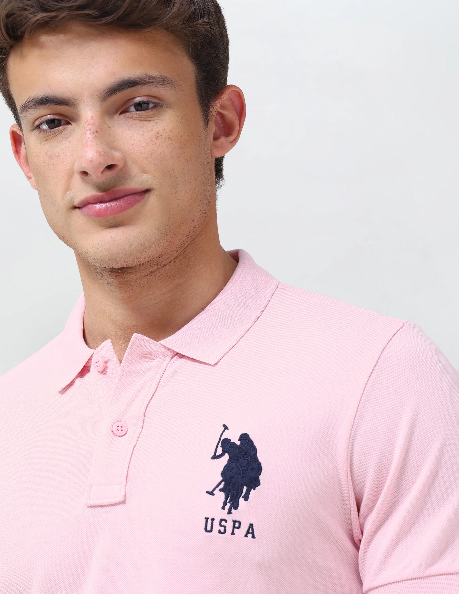 Solid Regular Fit Polo Shirt - Image 7