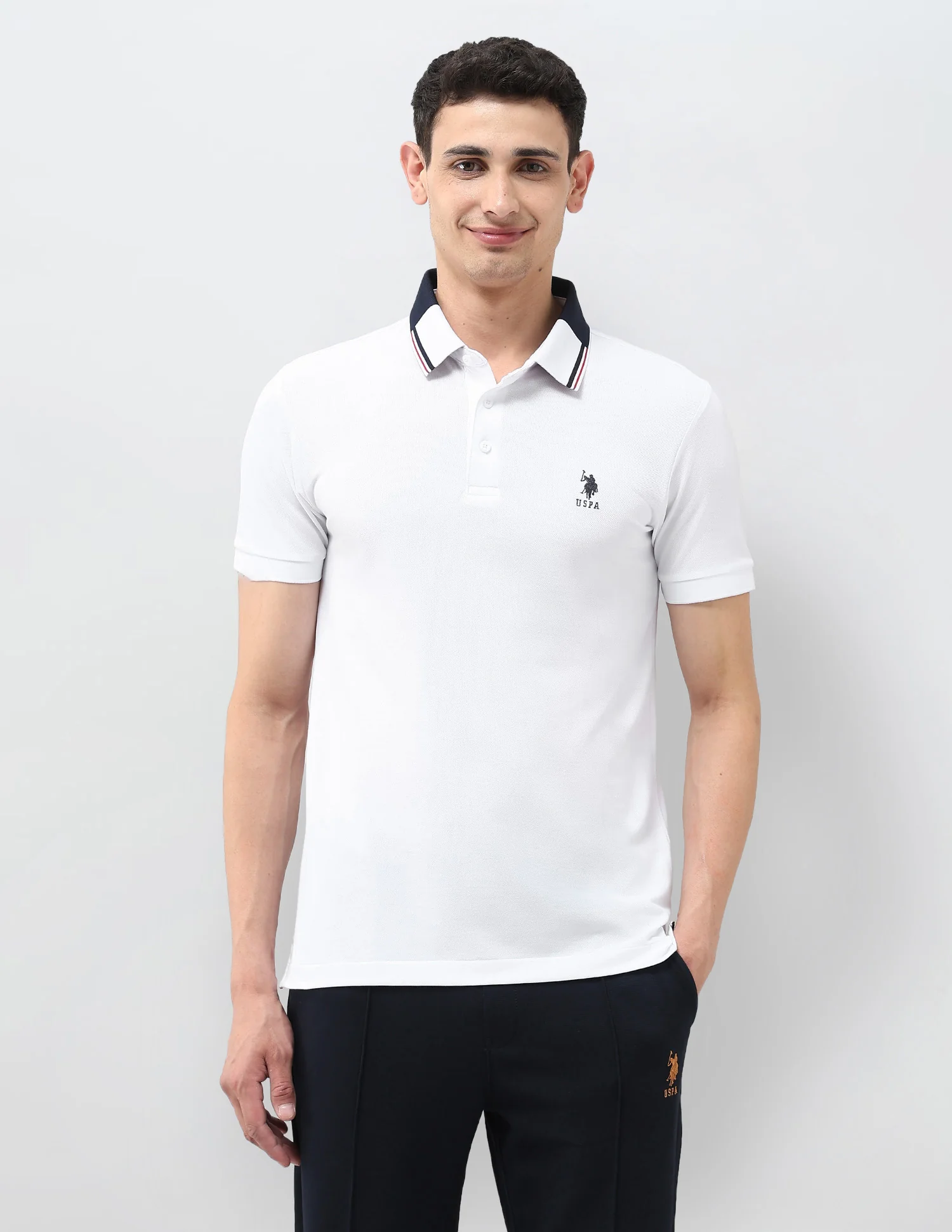 Solid Regular Fit Polo Shirt - Image 6