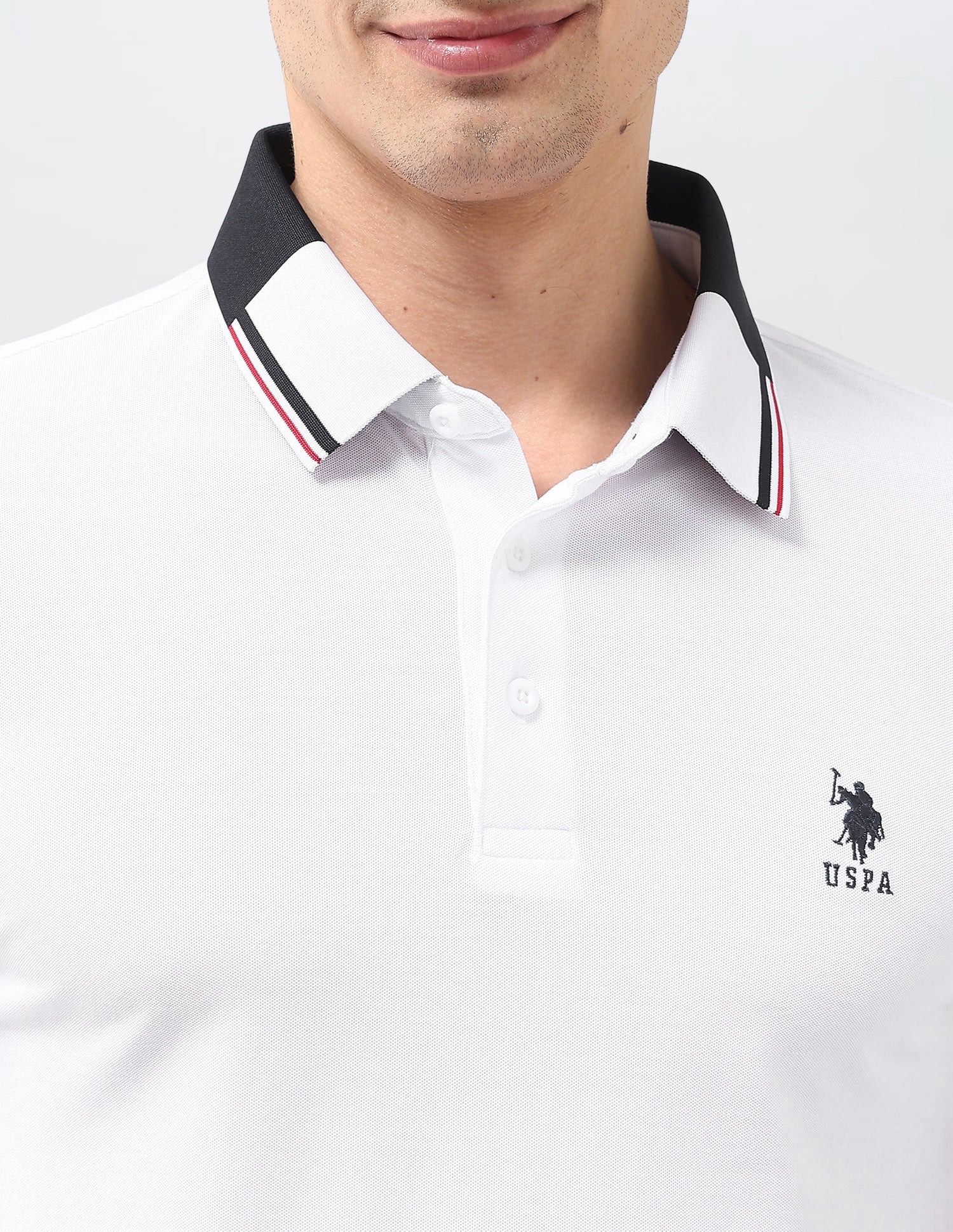 Solid Regular Fit Polo Shirt - Image 7