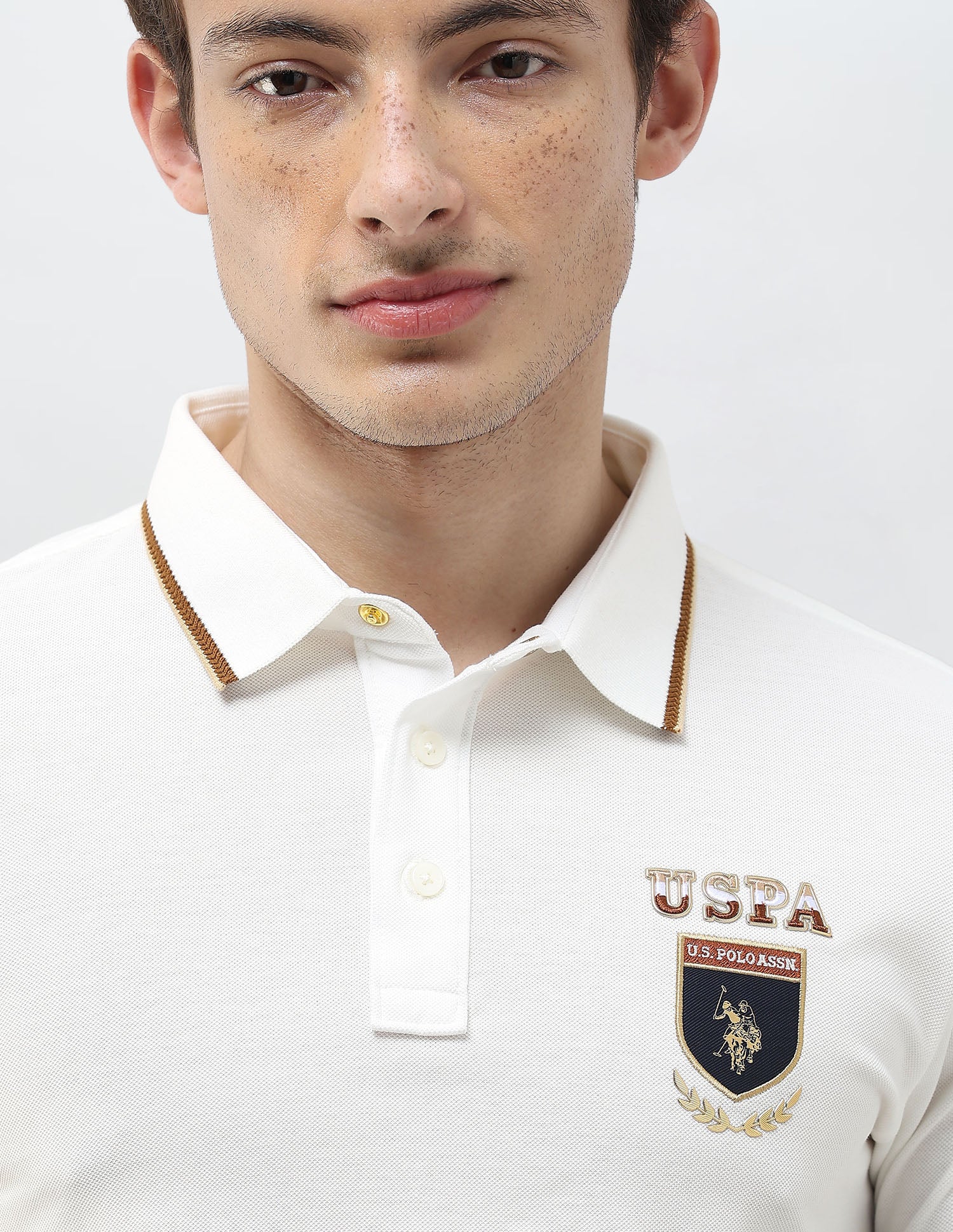 Solid Regular Fit Polo Shirt - Image 7
