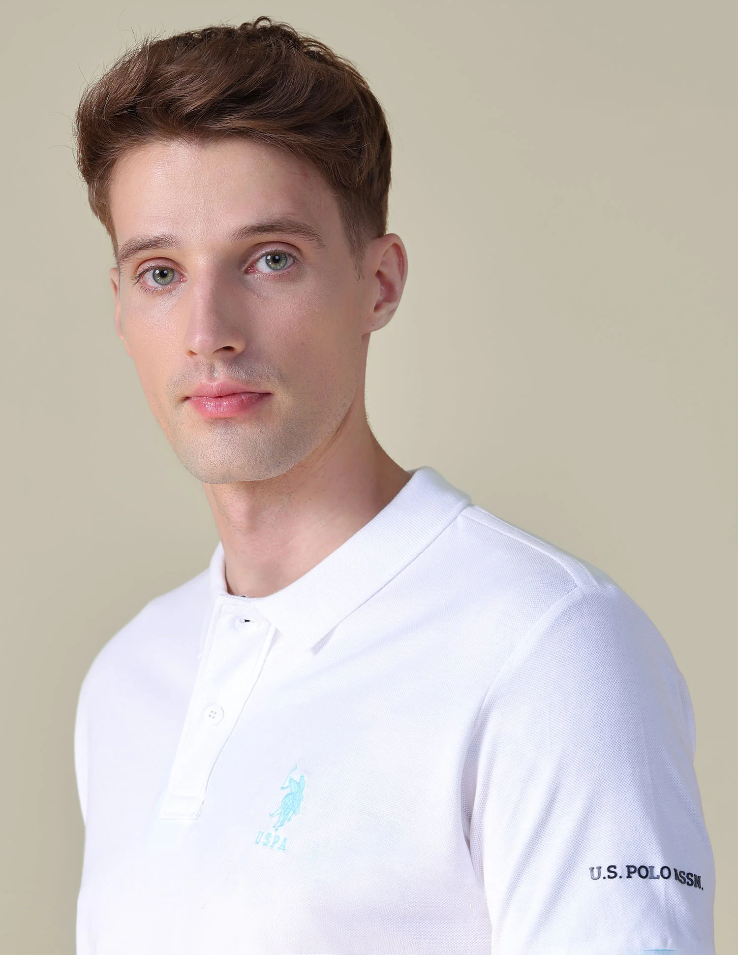 Solid Regular Fit Polo Shirt - Image 7