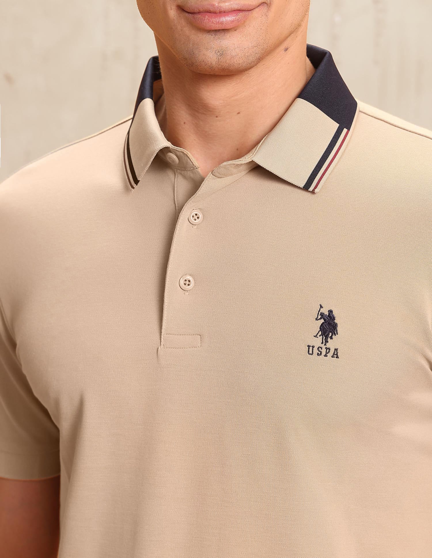 Solid Regular Fit Polo Shirt - Image 7