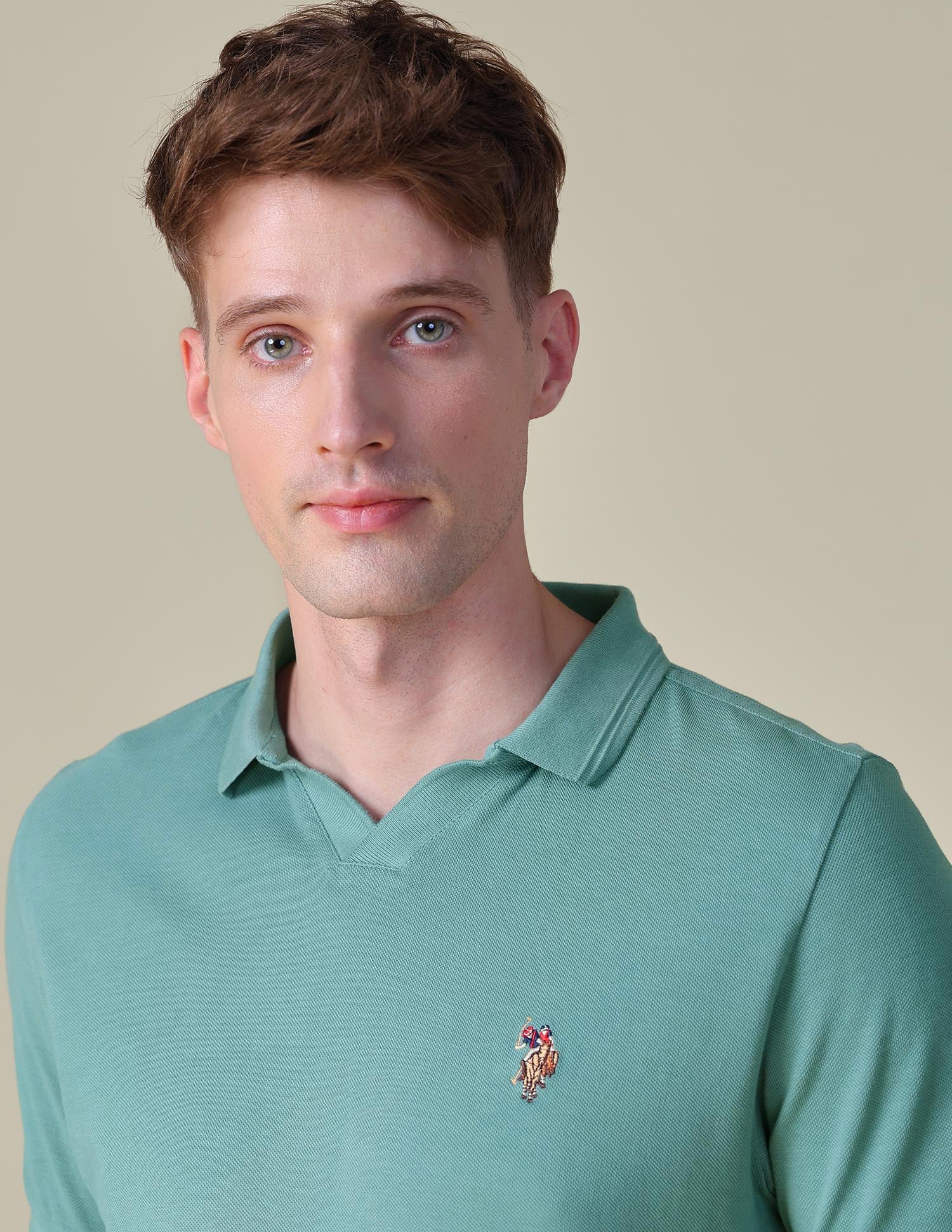 Solid Regular Fit Polo Shirt - Image 7