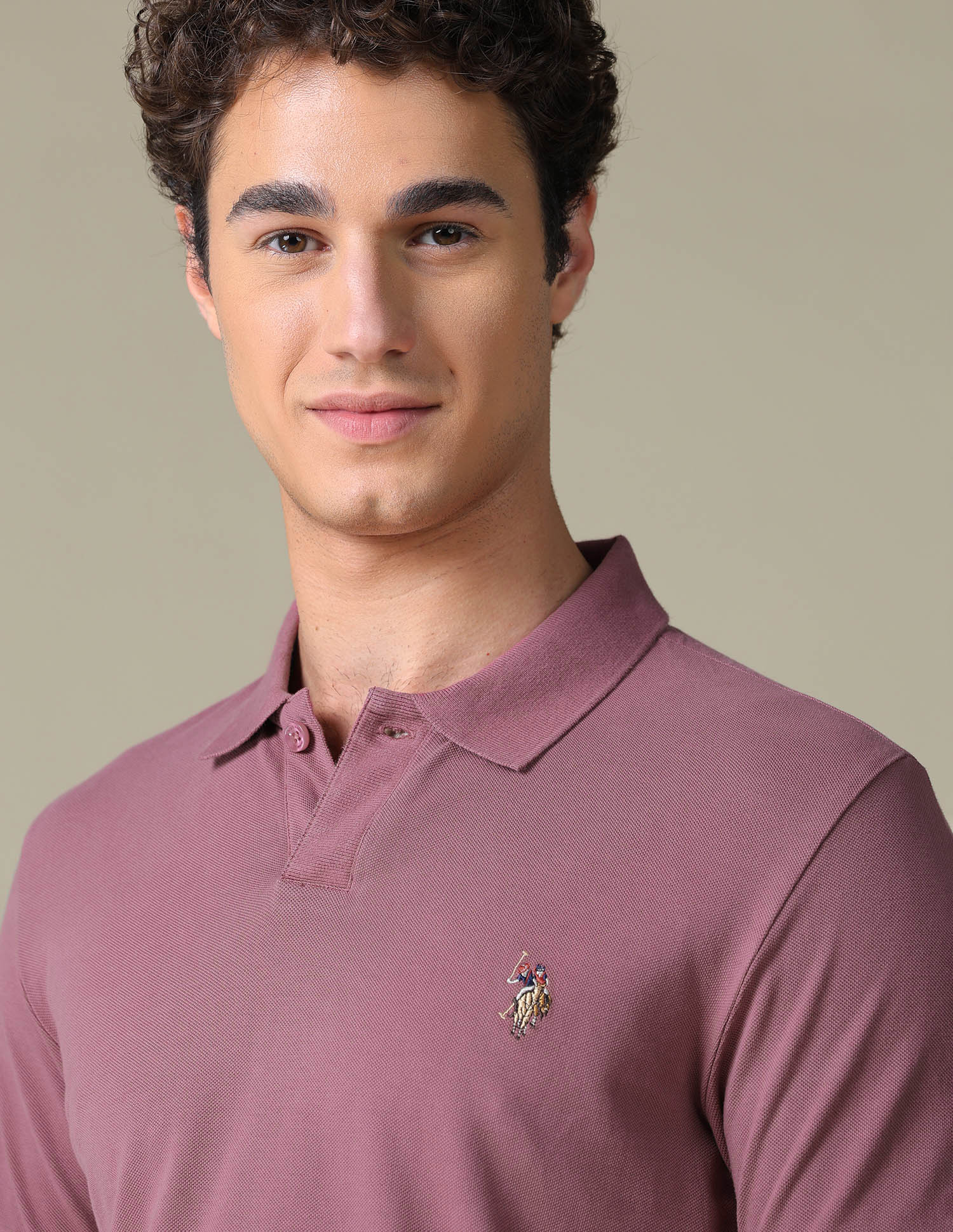 Solid Regular Fit Polo Shirt - Image 7