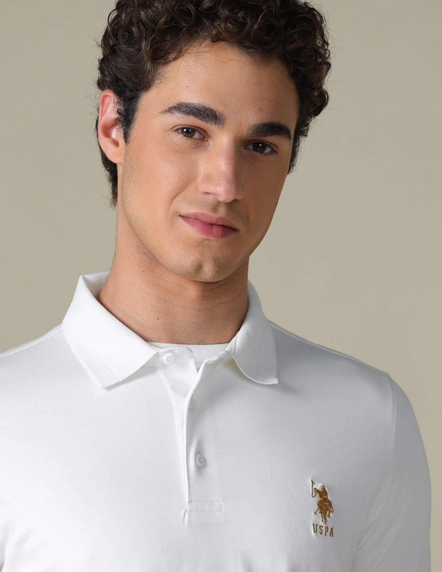 Solid Regular Fit Polo Shirt - Image 7