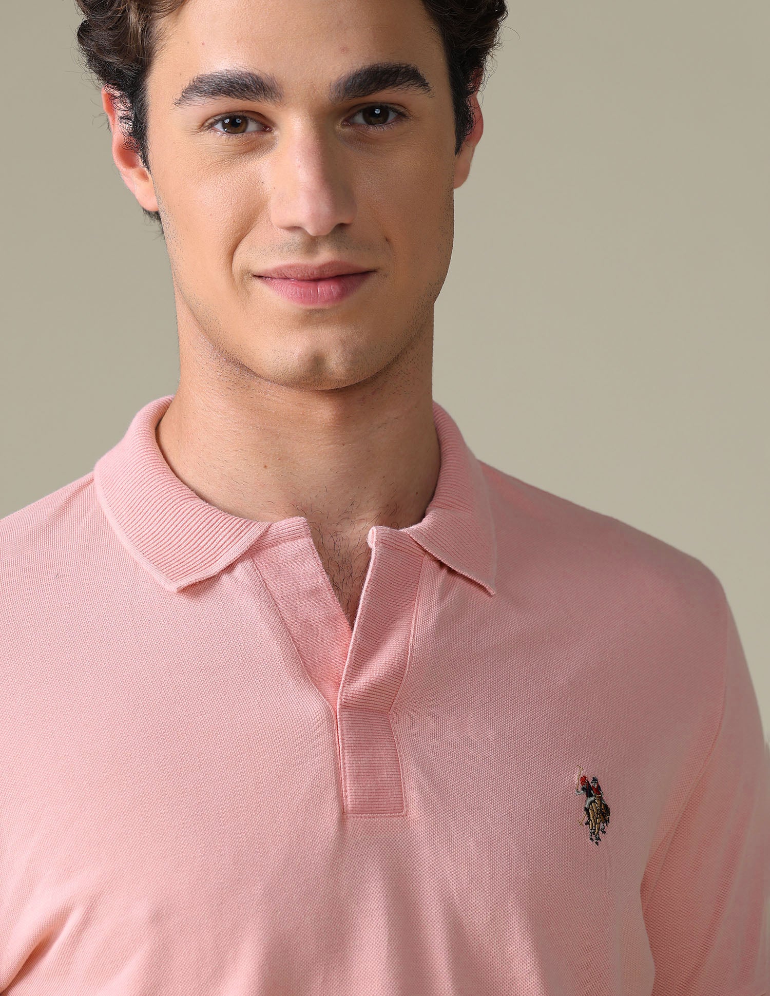 Solid Regular Fit Polo Shirt - Image 7