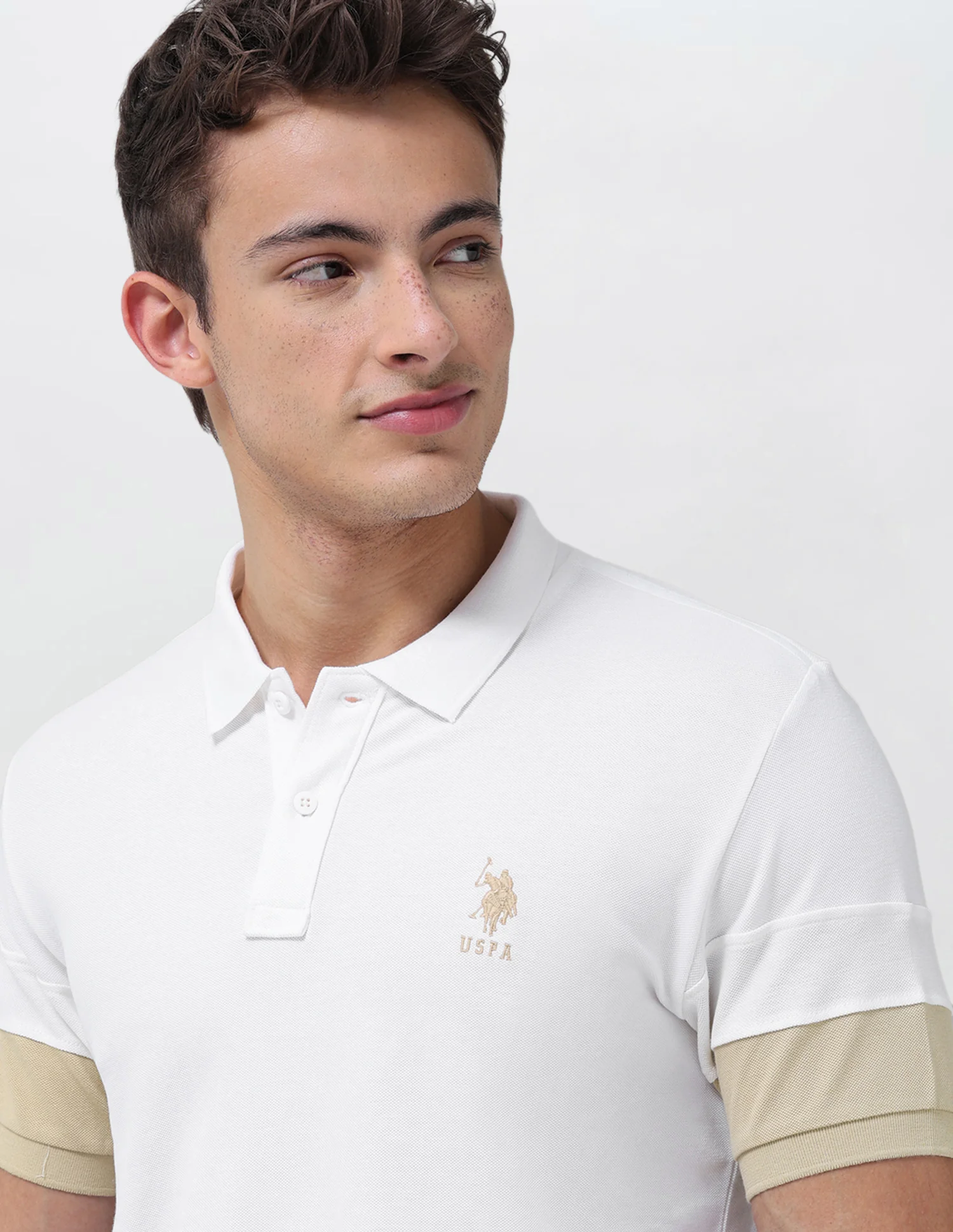 Solid Regular Fit Polo Shirt - Image 7