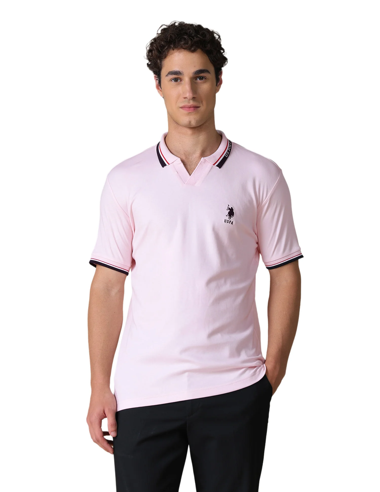 Solid Regular Fit Polo Shirt - Image 10