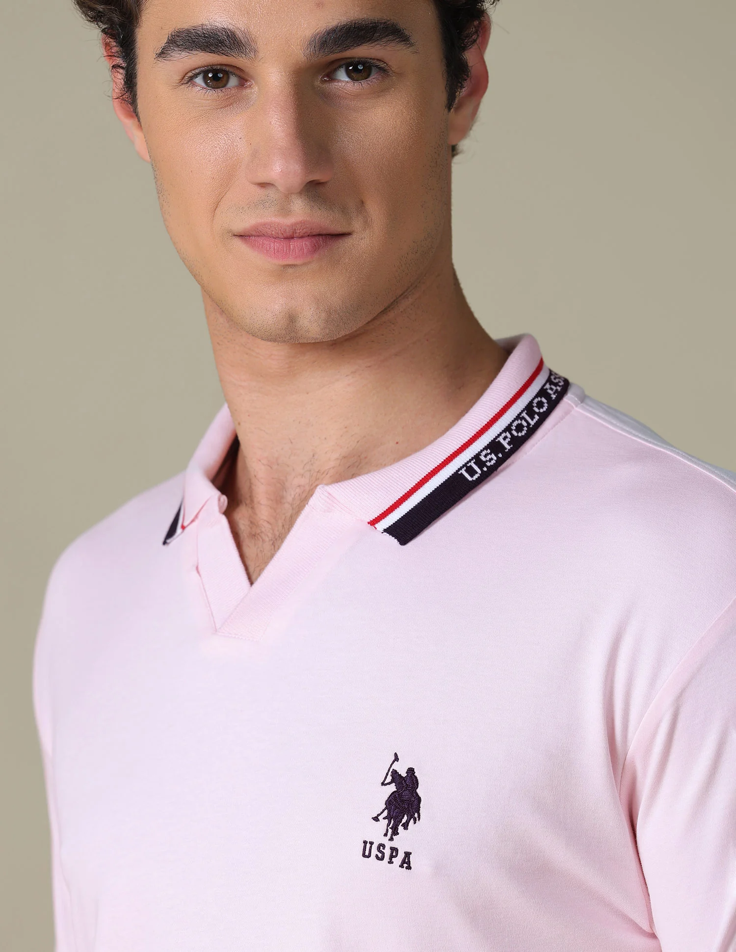 Solid Regular Fit Polo Shirt - Image 7