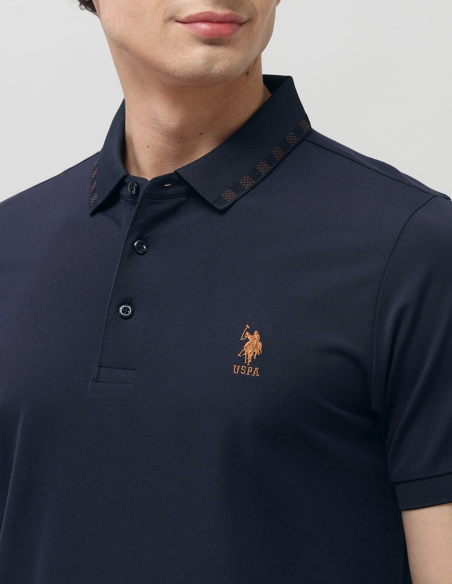 Solid Regular Fit Polo Shirt - Image 7
