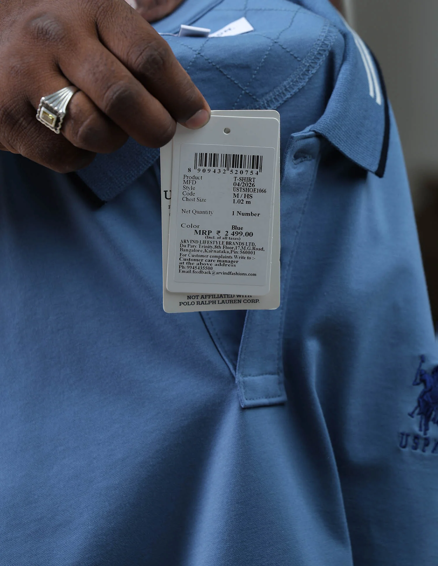 Solid Regular Fit Polo Shirt - Image 11
