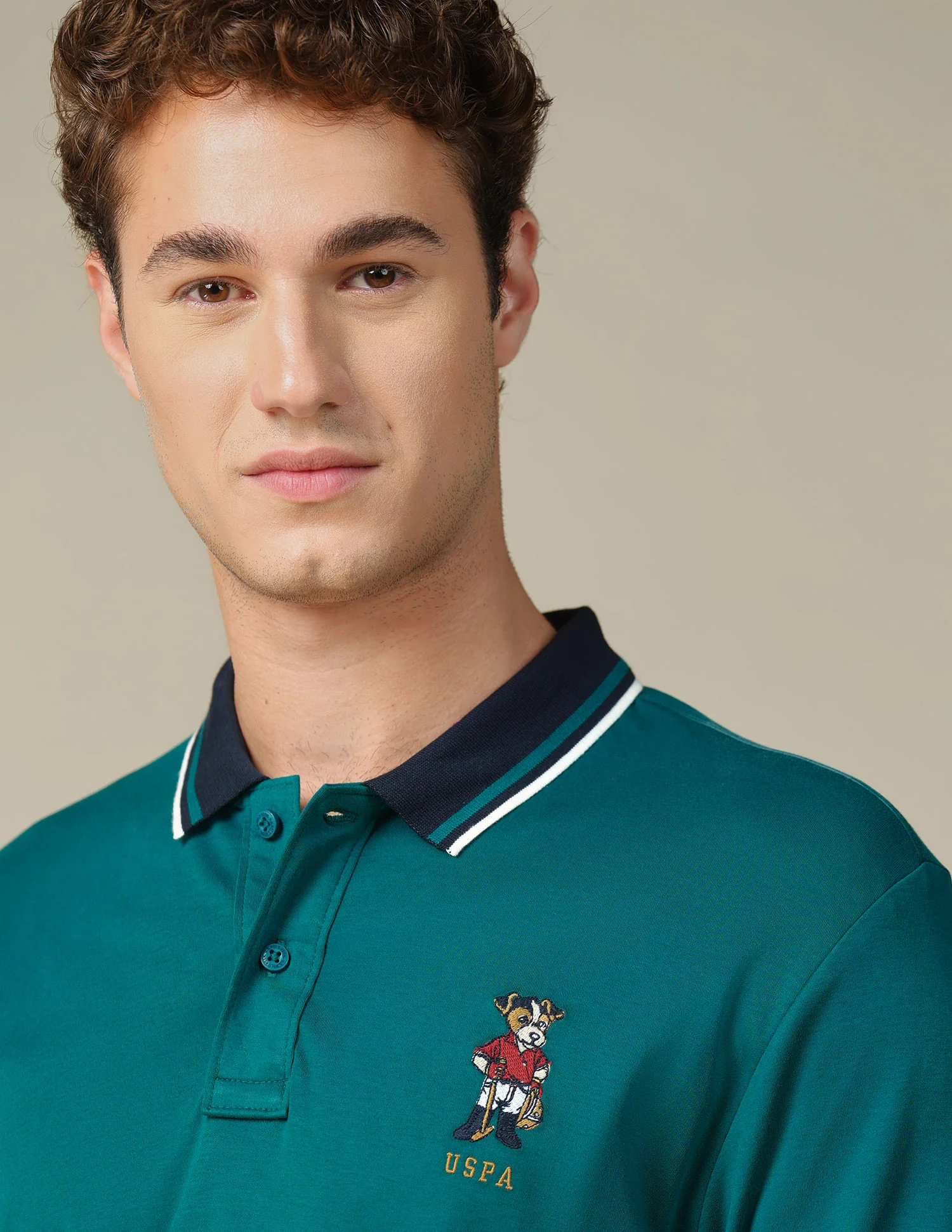 Solid Regular Fit Polo Shirt - Image 7