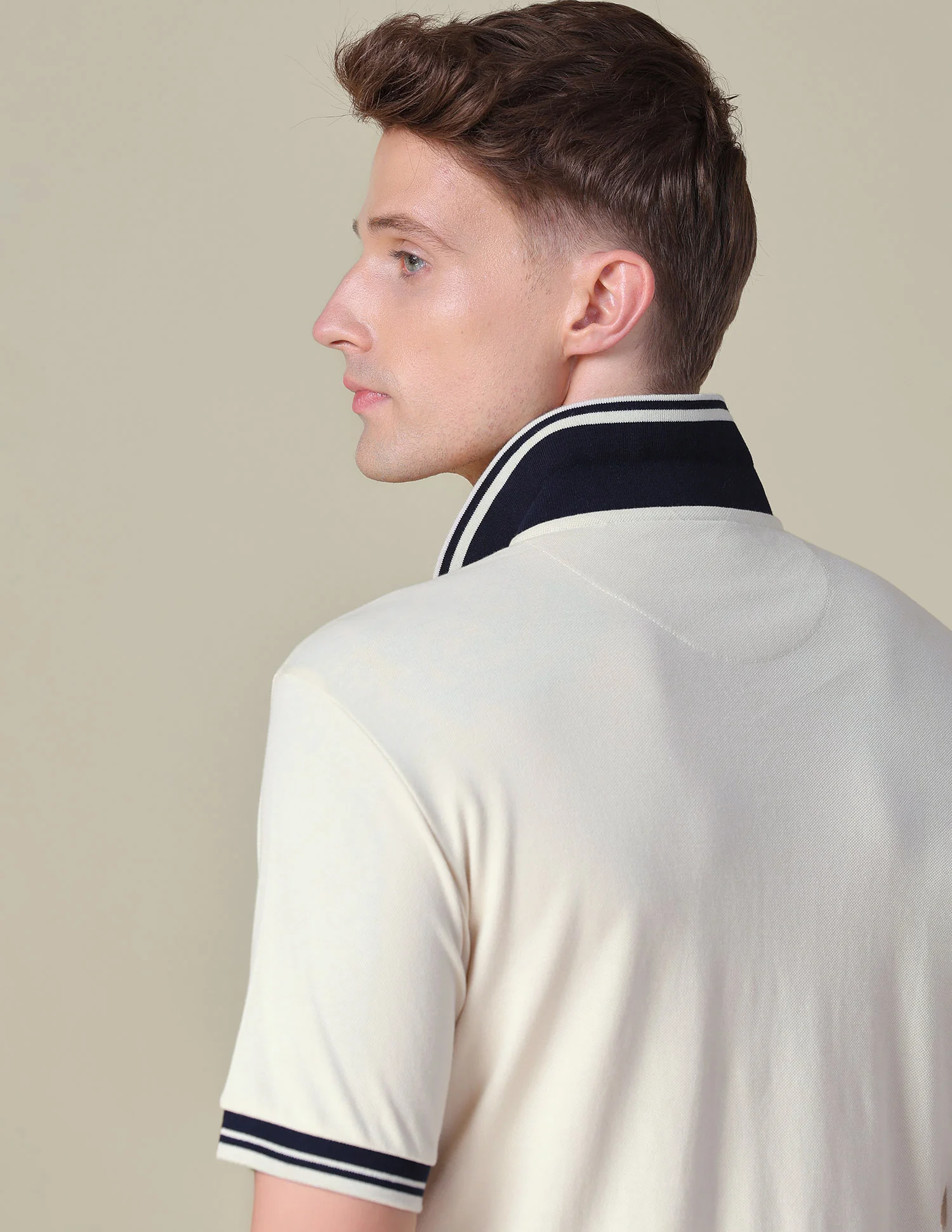 Solid Regular Fit Polo Shirt - Image 8