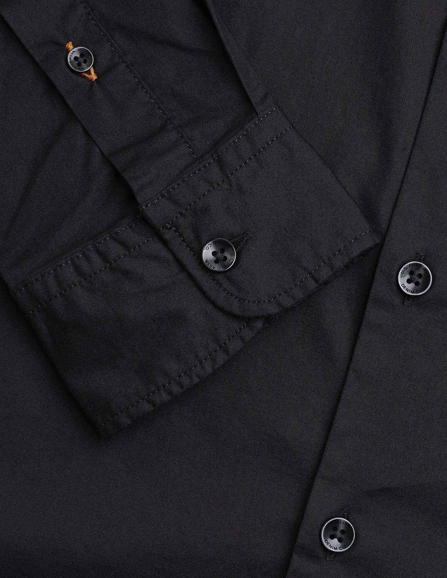 Solid Regular Fit Poplin Shirt - Image 8