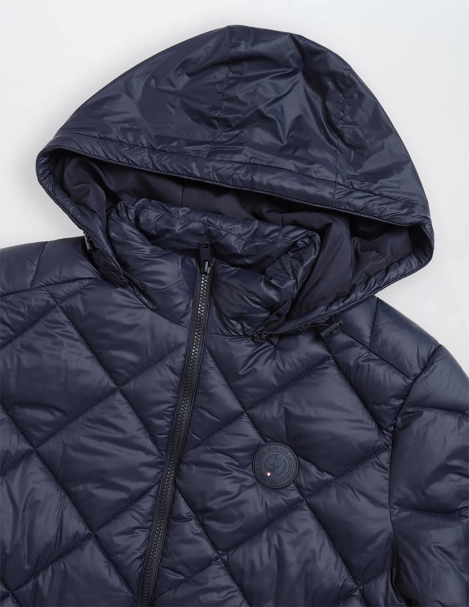 Solid Regular Fit Puffer Jacket - Image 2