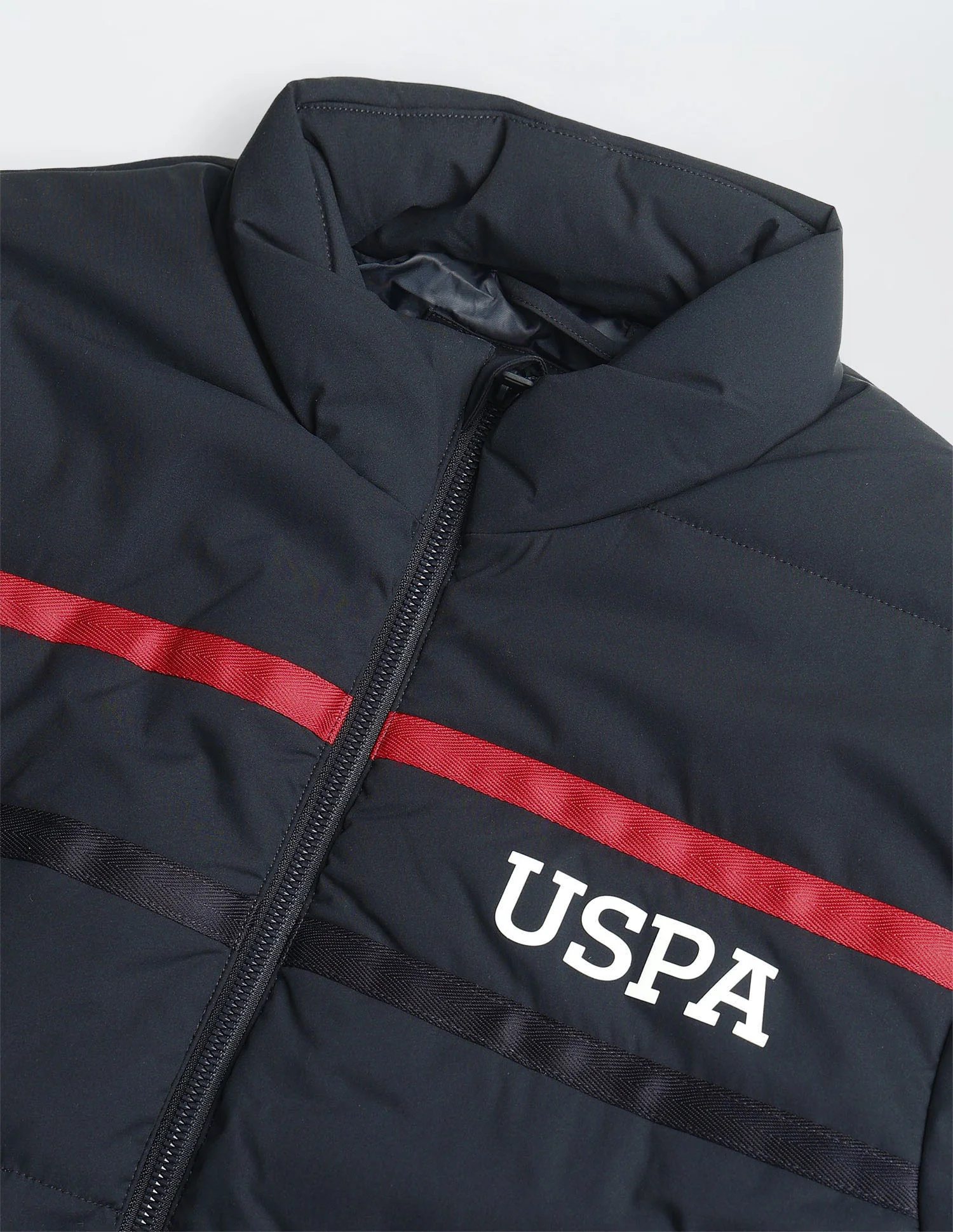 Solid Regular Fit Puffer Jacket - Image 2