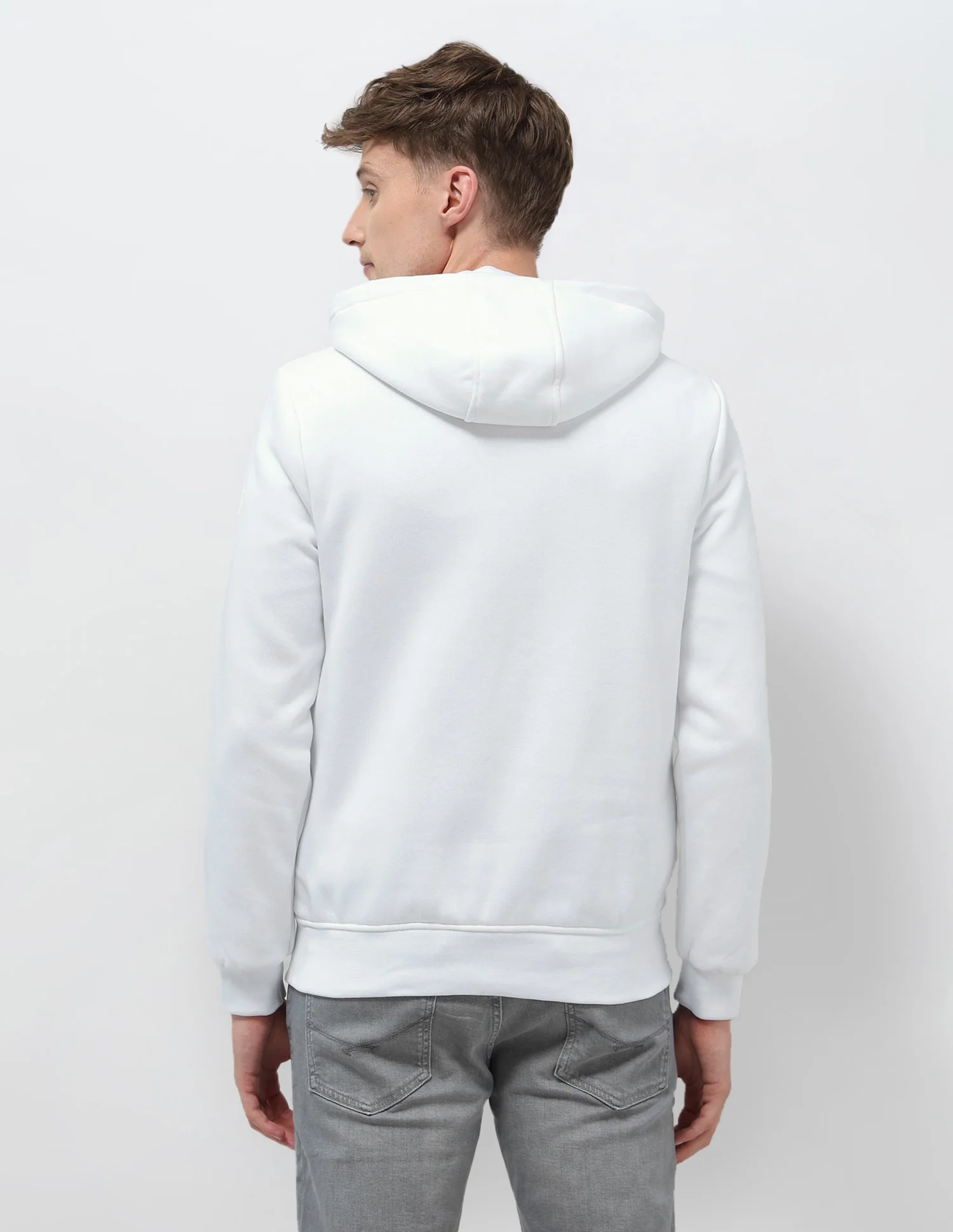 Solid Regular Fit Puffer Jacket - Image 5