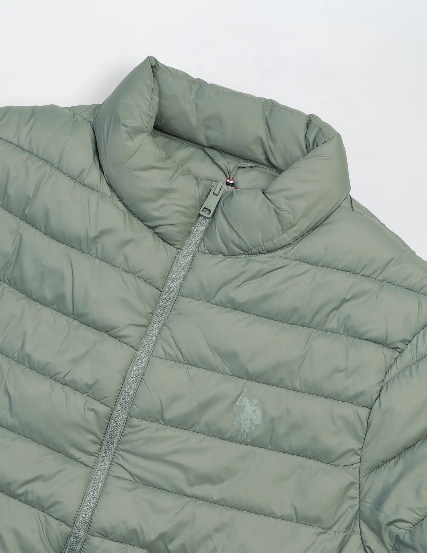 Solid Regular Fit Puffer Jacket - Image 2