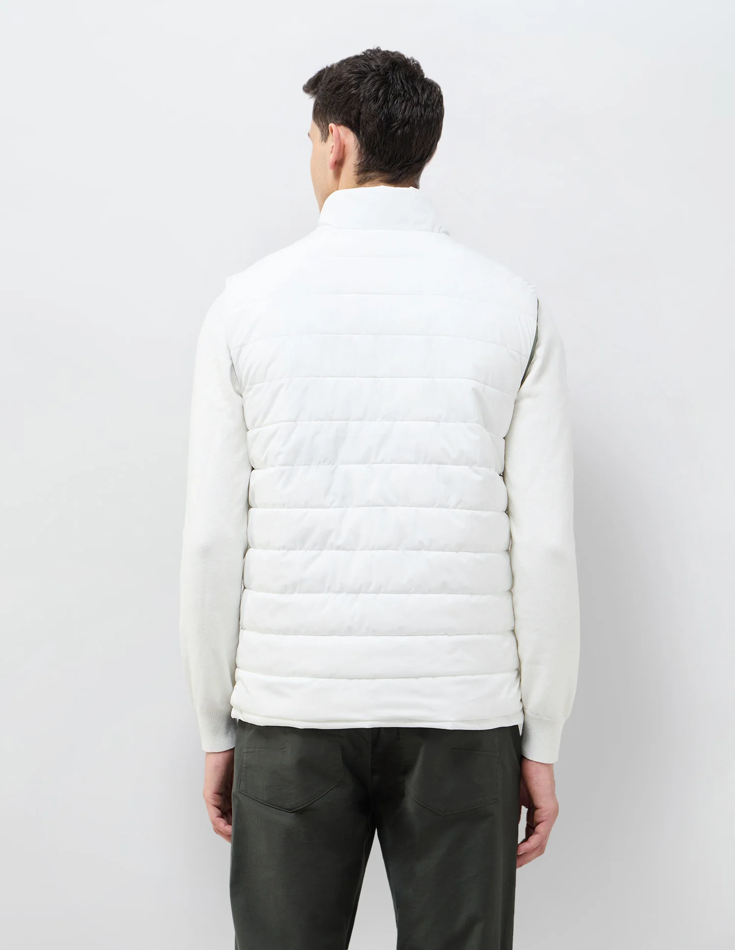 Solid Regular Fit Reversible Jacket - Image 10