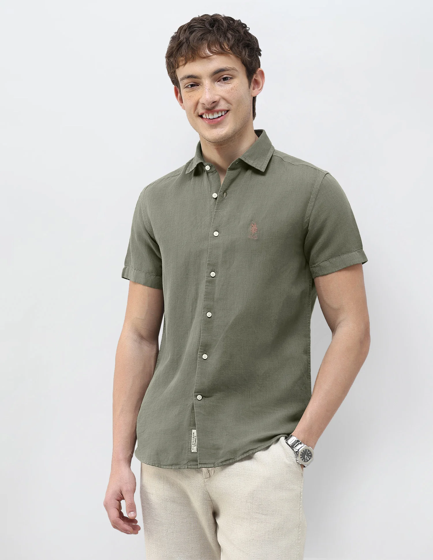 Solid Regular Fit Shirt