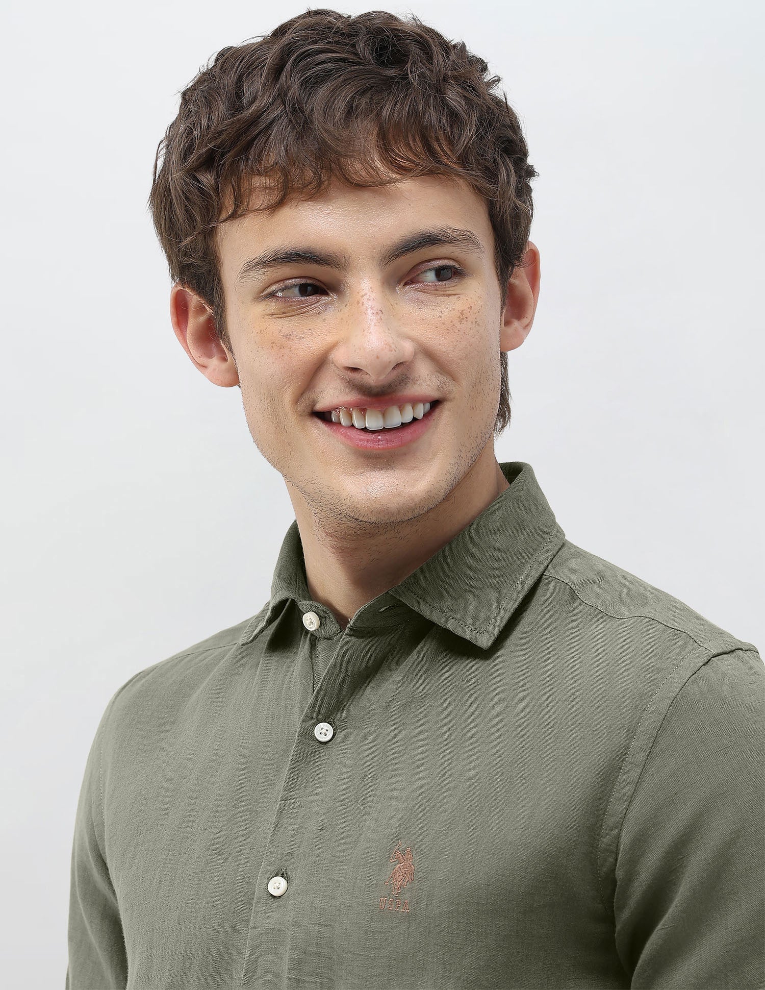 Solid Regular Fit Shirt - Image 7