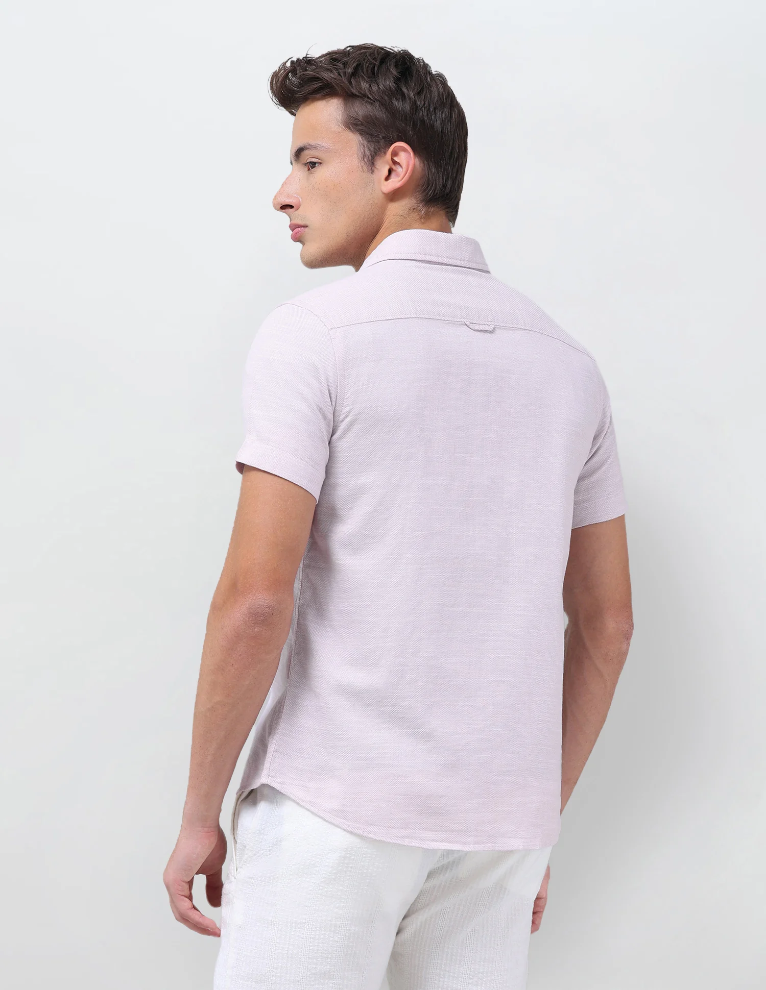 Solid Regular Fit Shirt - Image 5