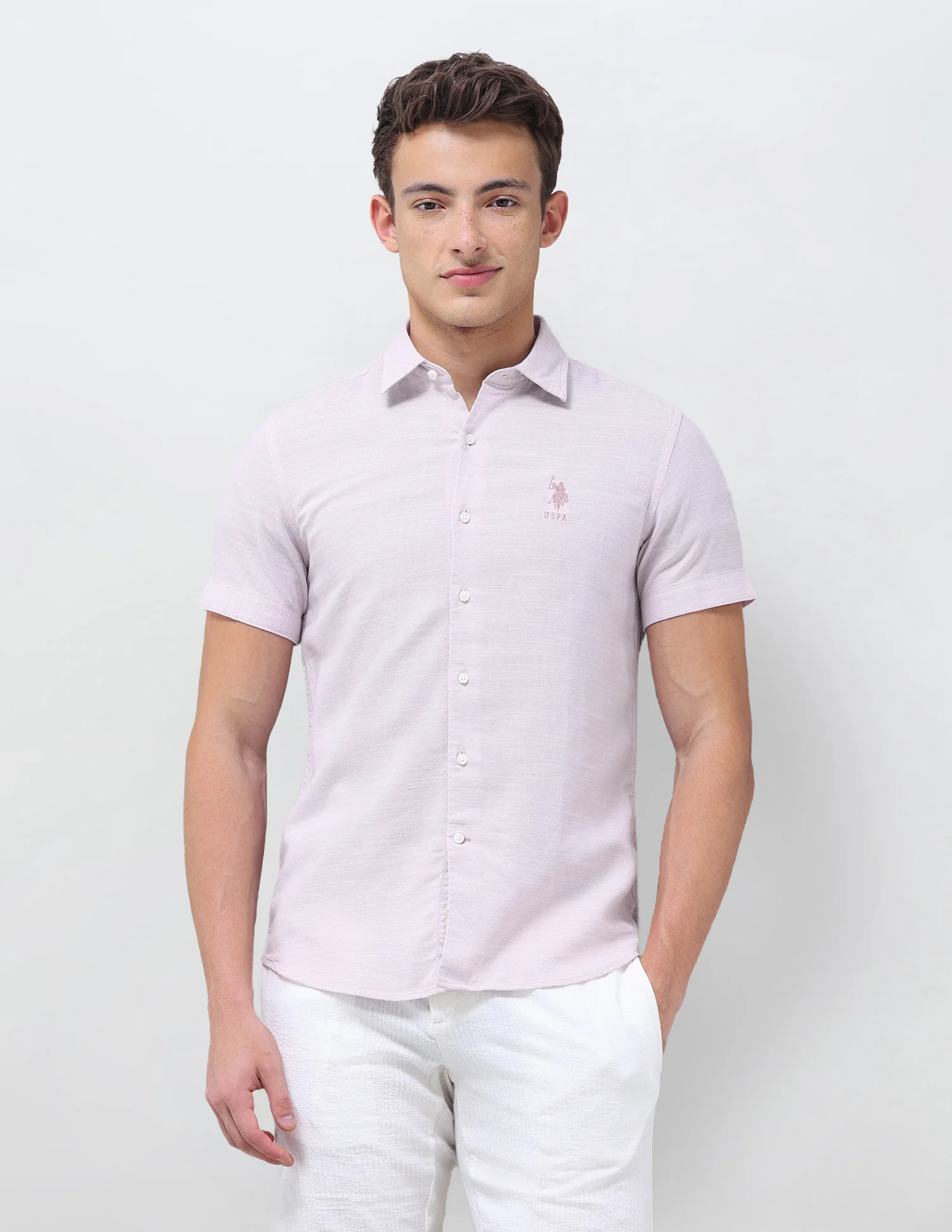 Solid Regular Fit Shirt - Image 6