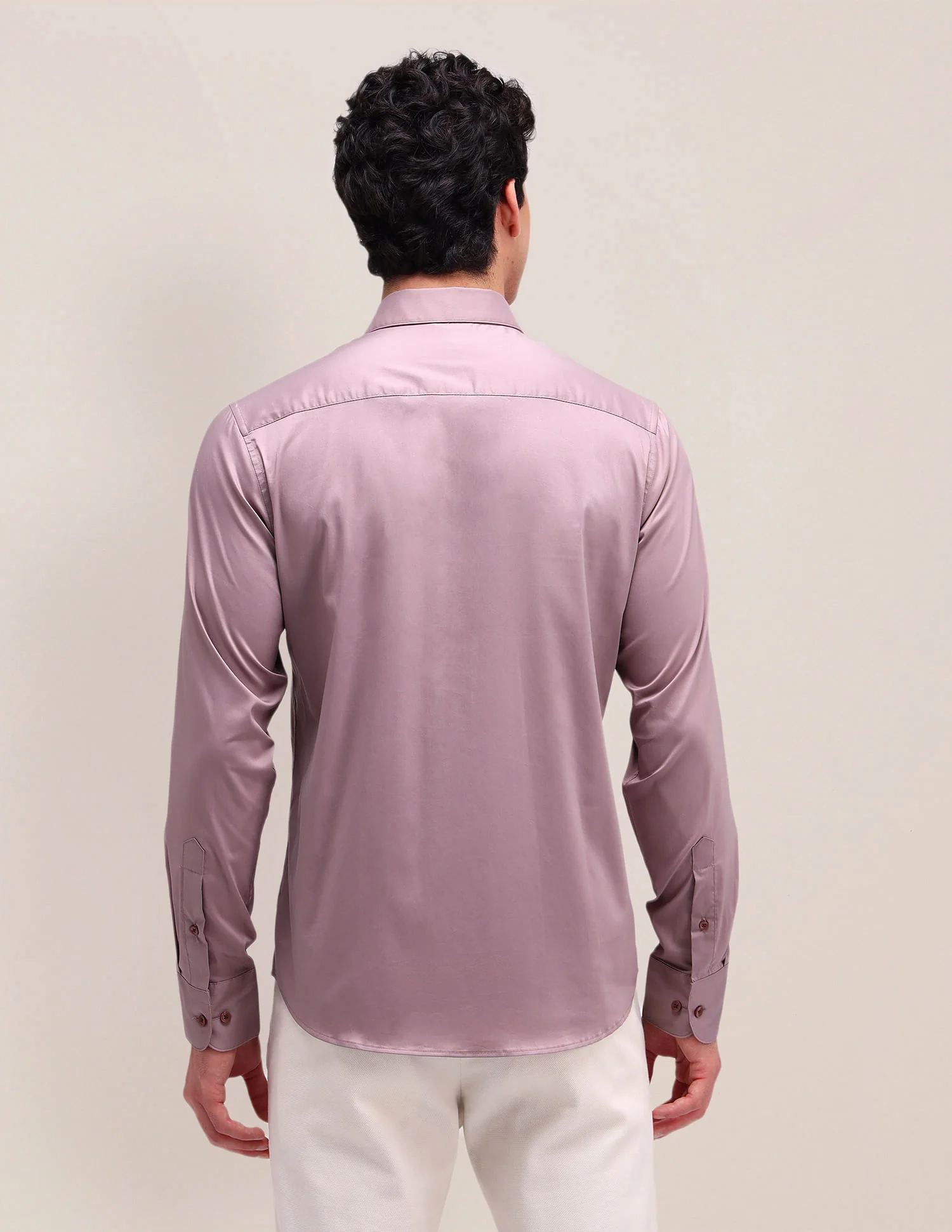 Solid Regular Fit Shirt - Image 5