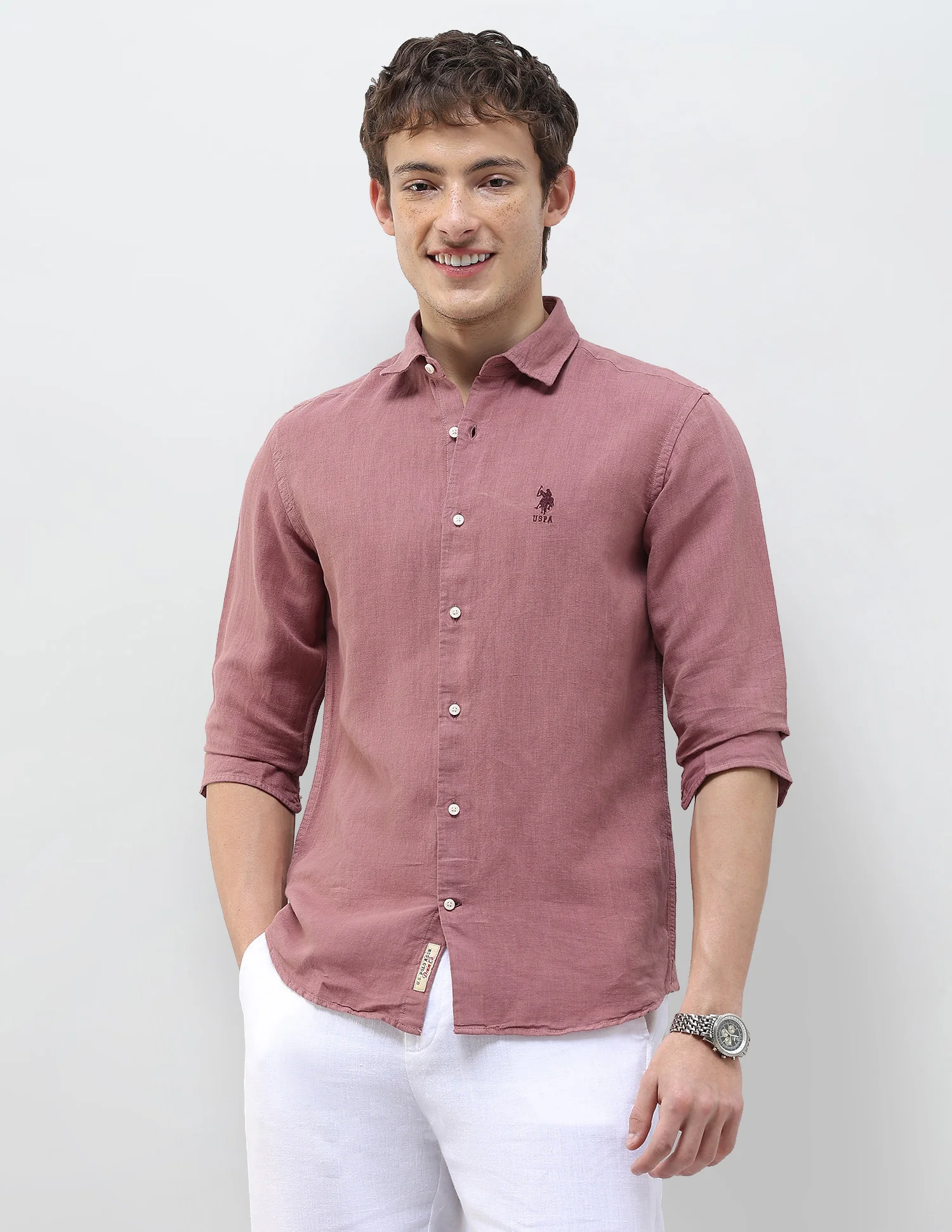 Solid Regular Fit Shirt