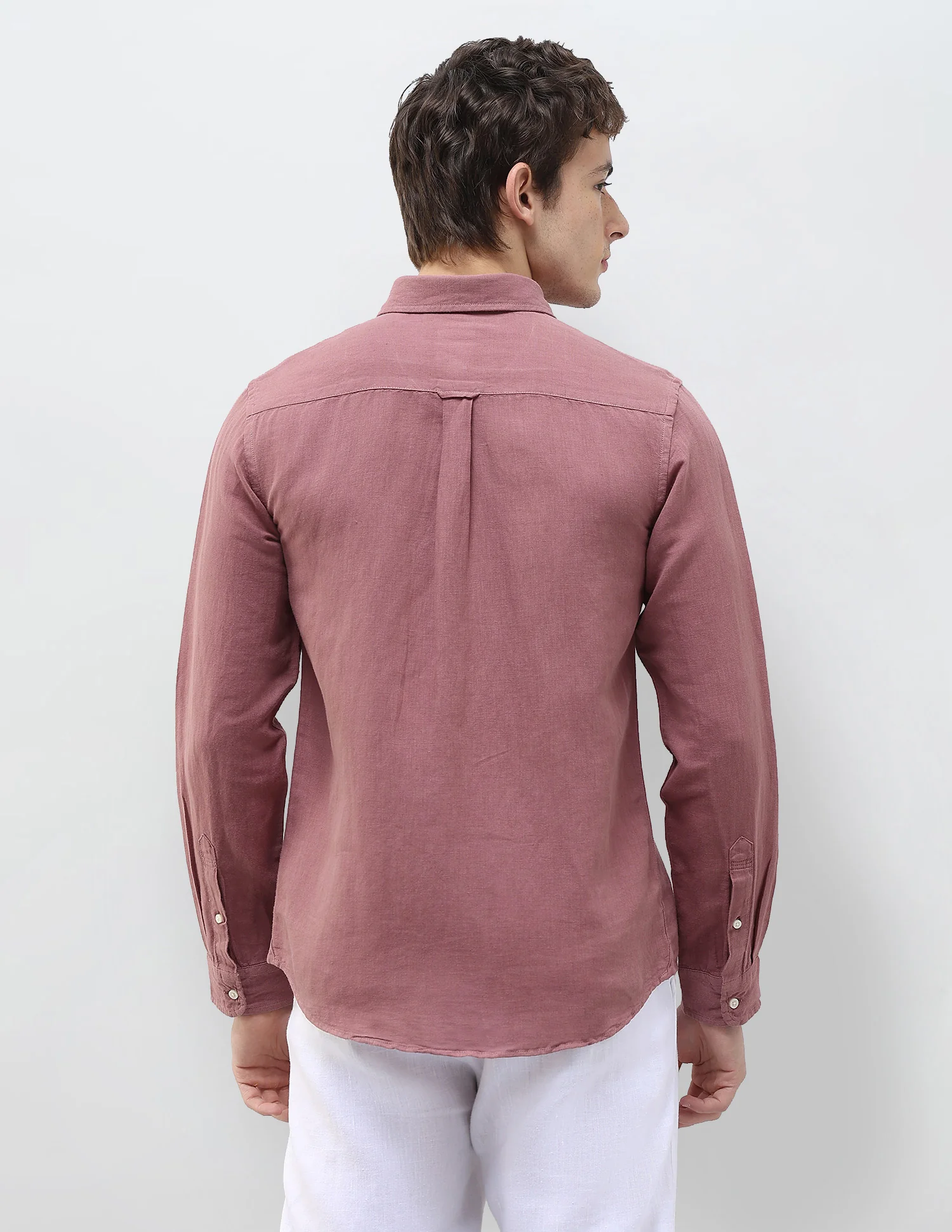 Solid Regular Fit Shirt - Image 5