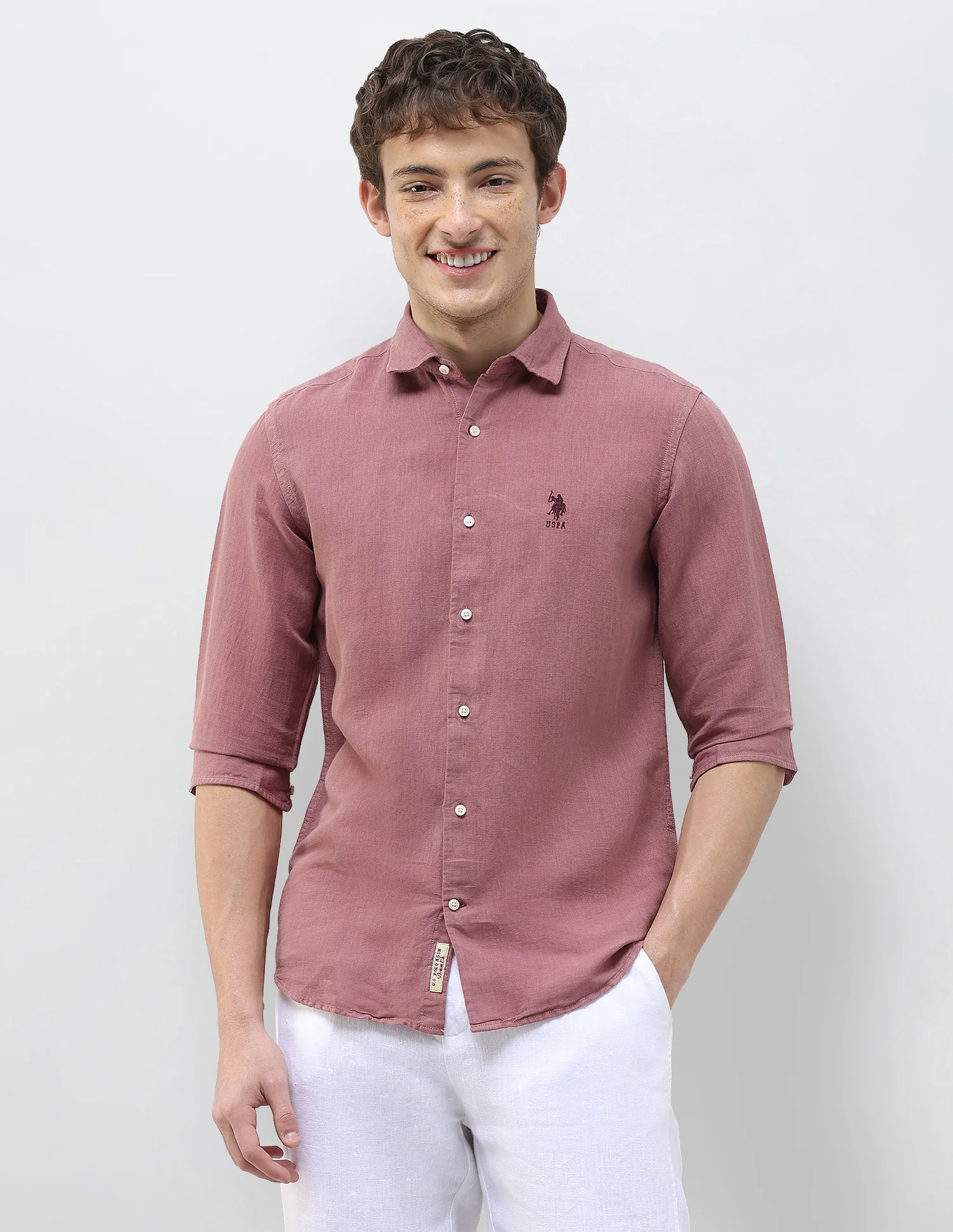 Solid Regular Fit Shirt - Image 6