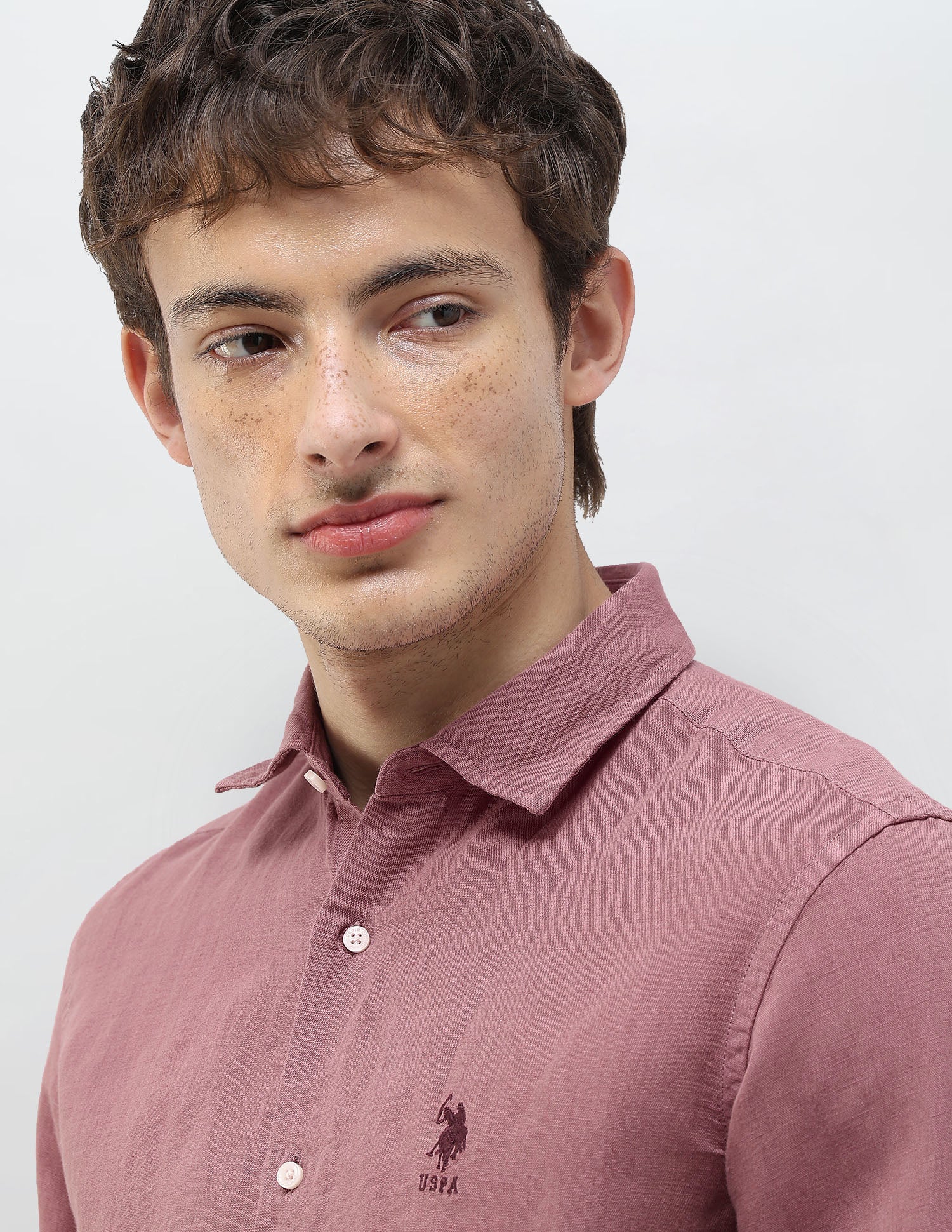 Solid Regular Fit Shirt - Image 7