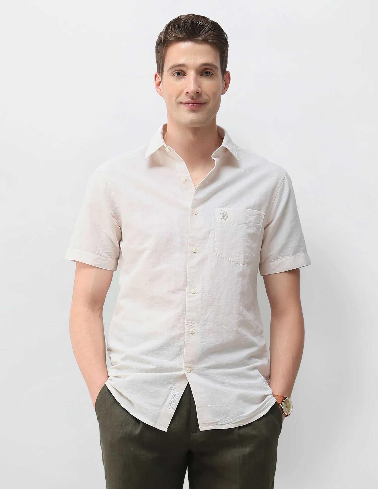 Solid Regular Fit Shirt