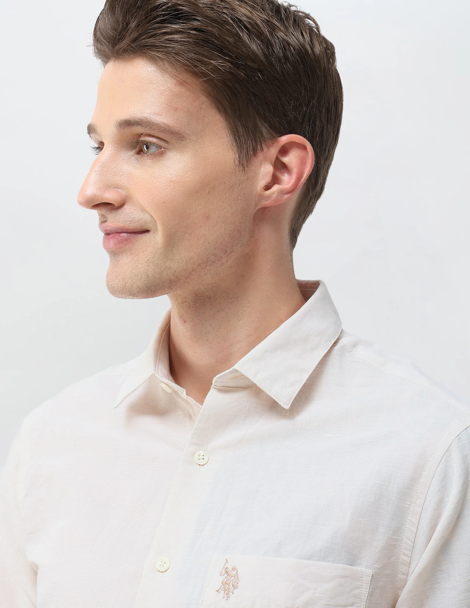 Solid Regular Fit Shirt - Image 7