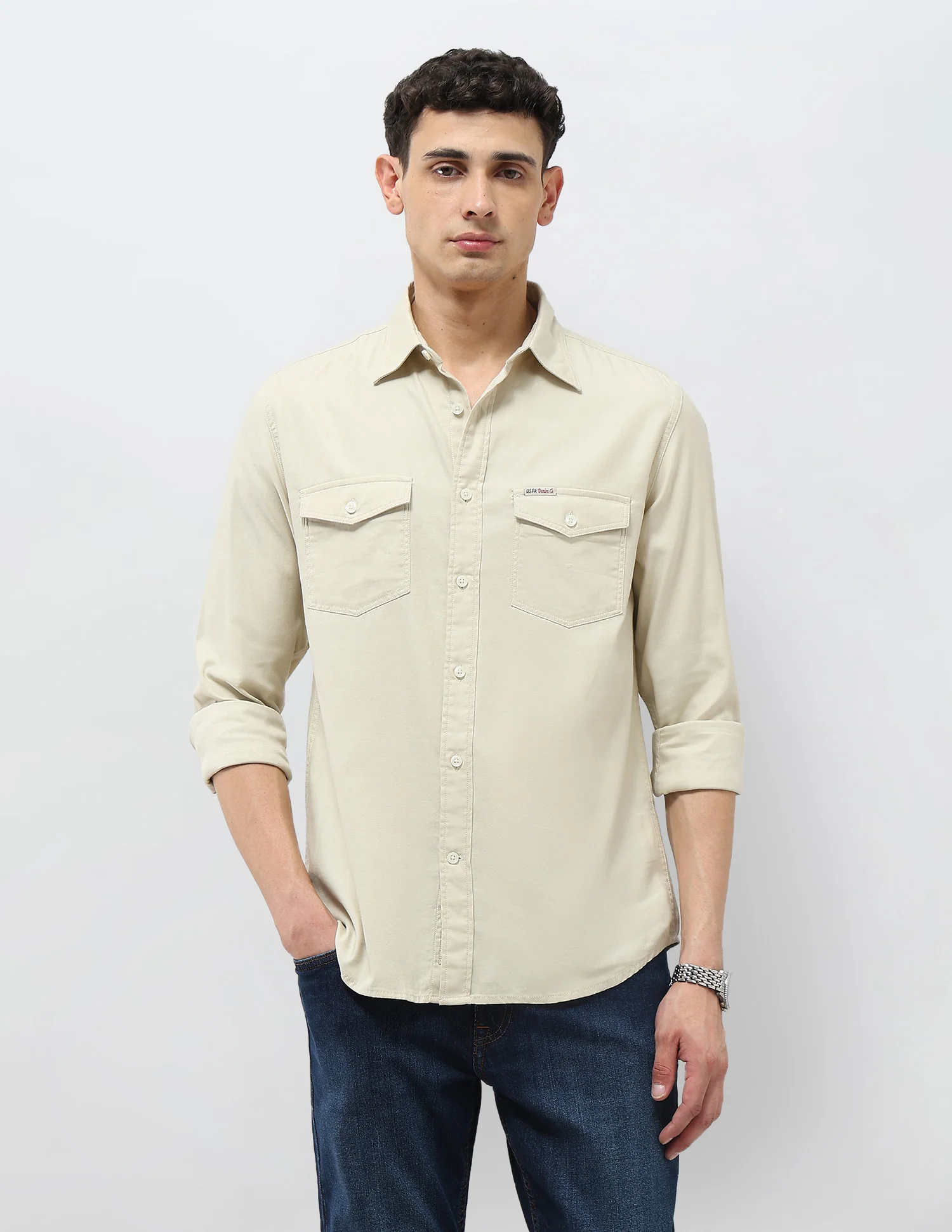 Solid Regular Fit Shirt