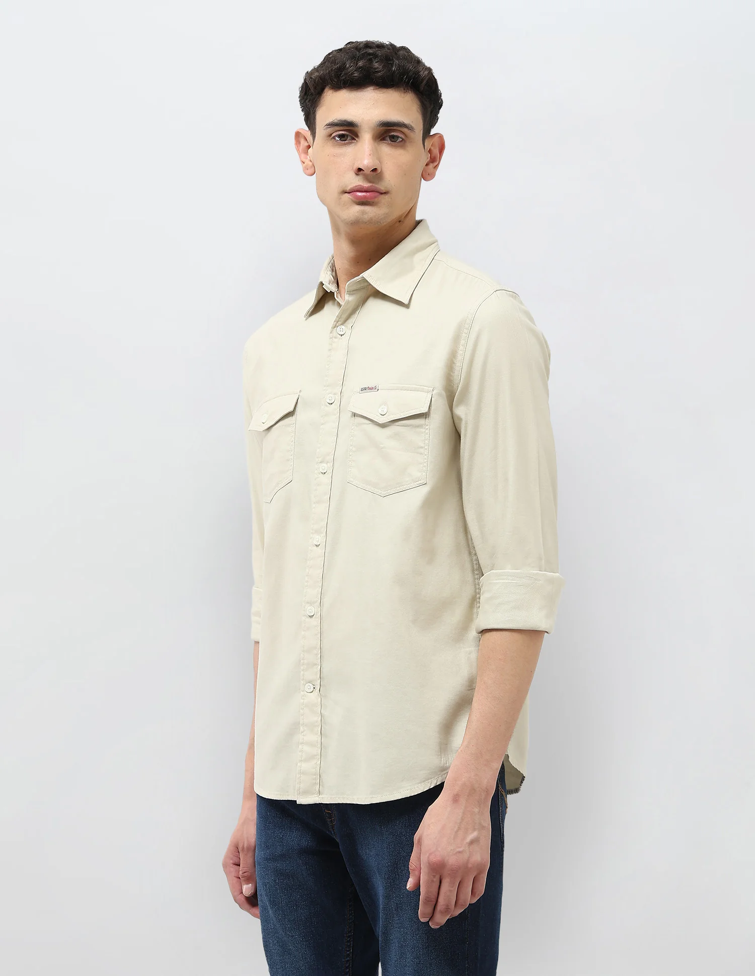 Solid Regular Fit Shirt - Image 4