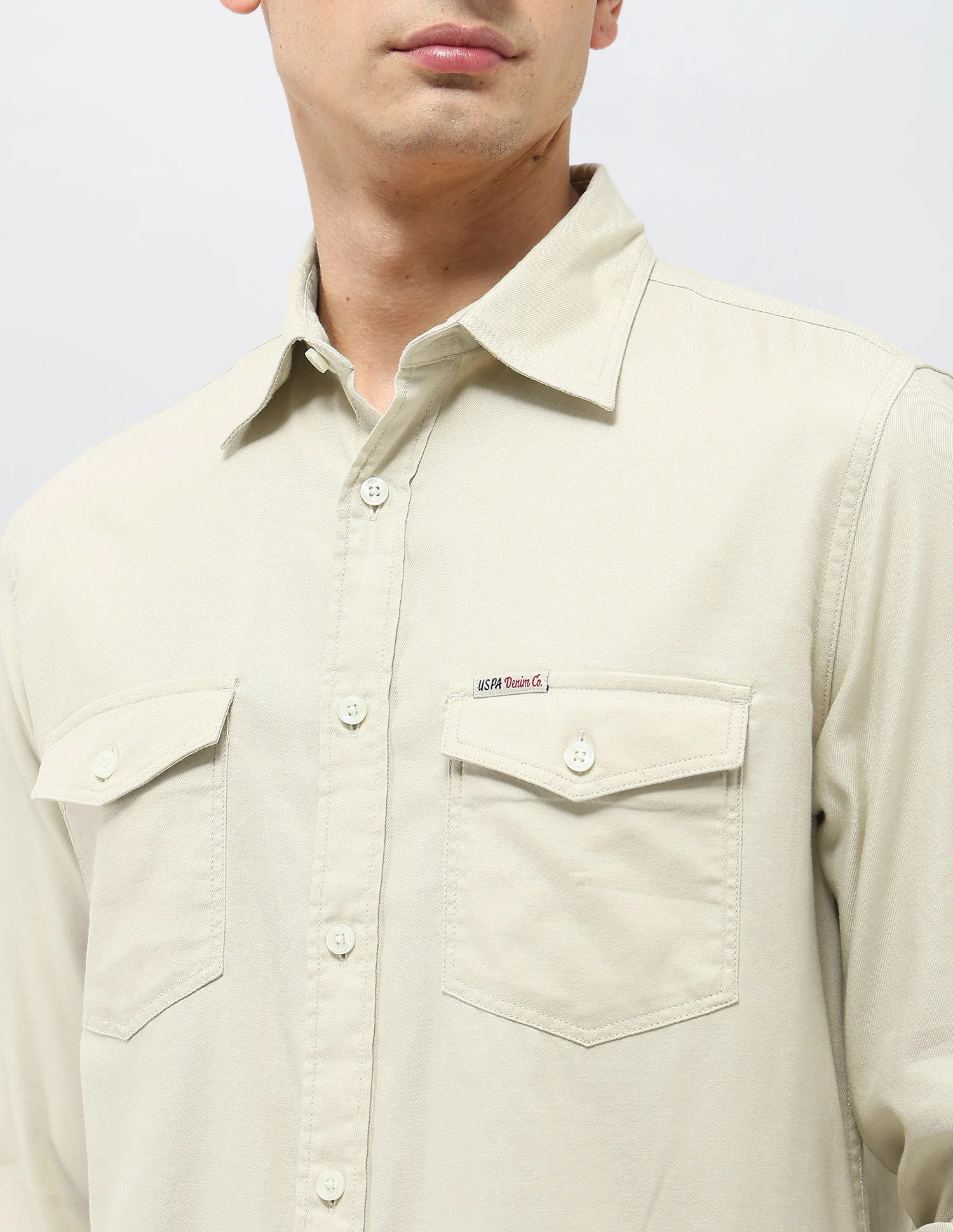 Solid Regular Fit Shirt - Image 7