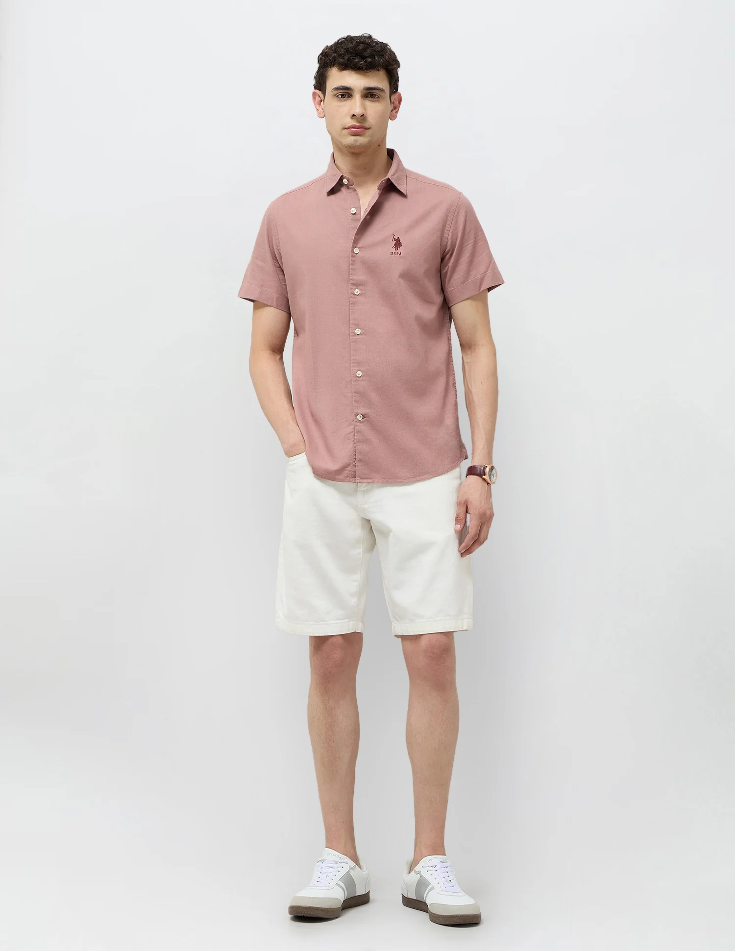 Solid Regular Fit Shirt - Image 3