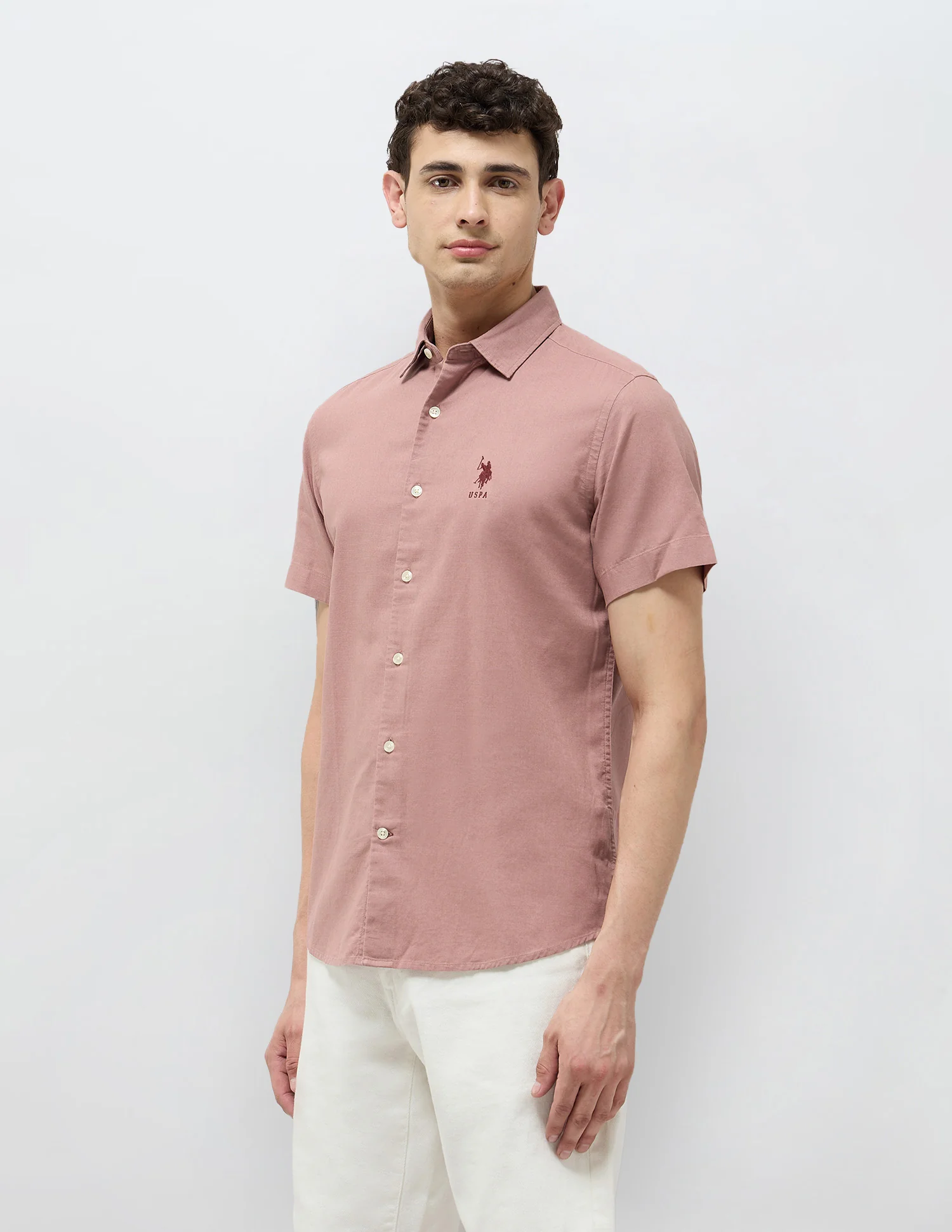 Solid Regular Fit Shirt - Image 4