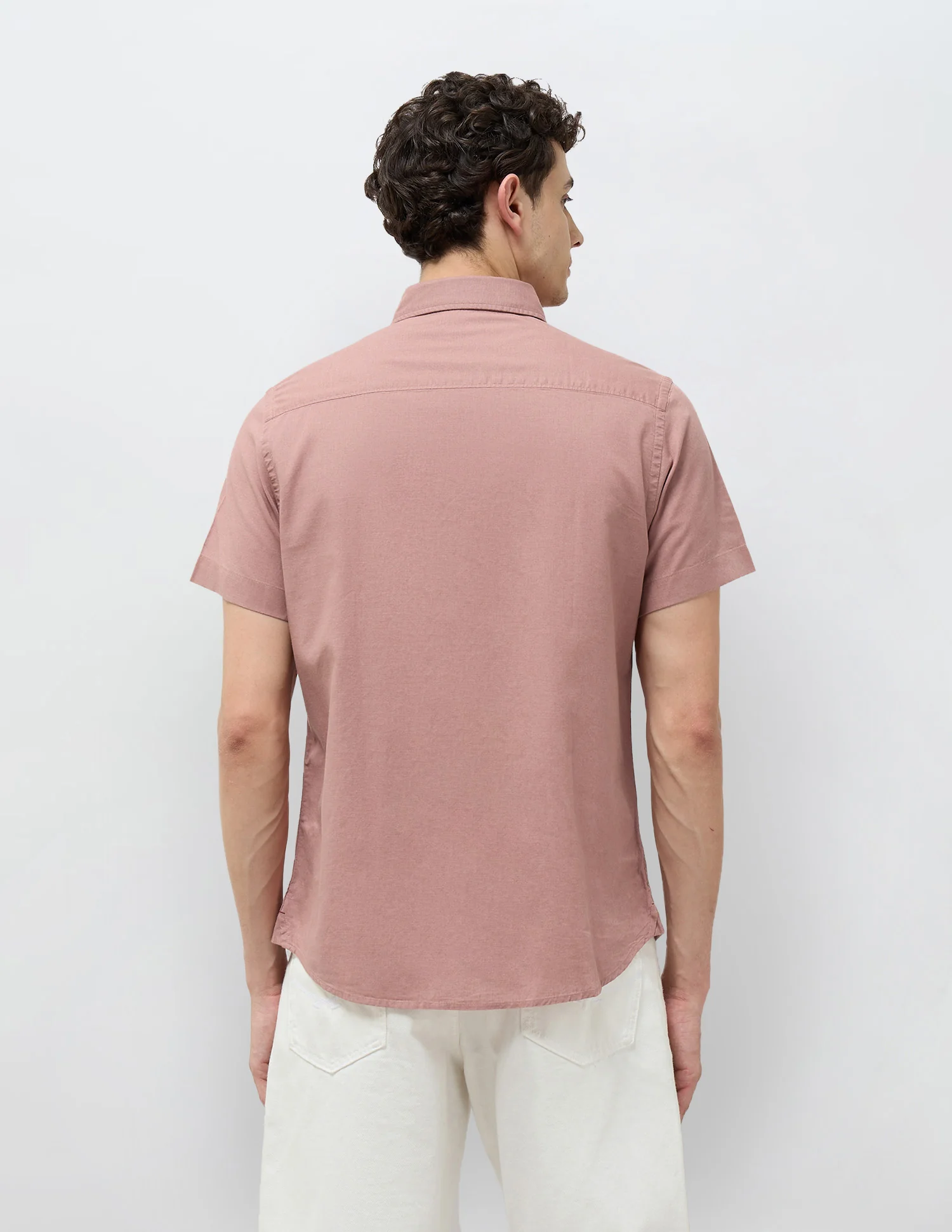Solid Regular Fit Shirt - Image 5