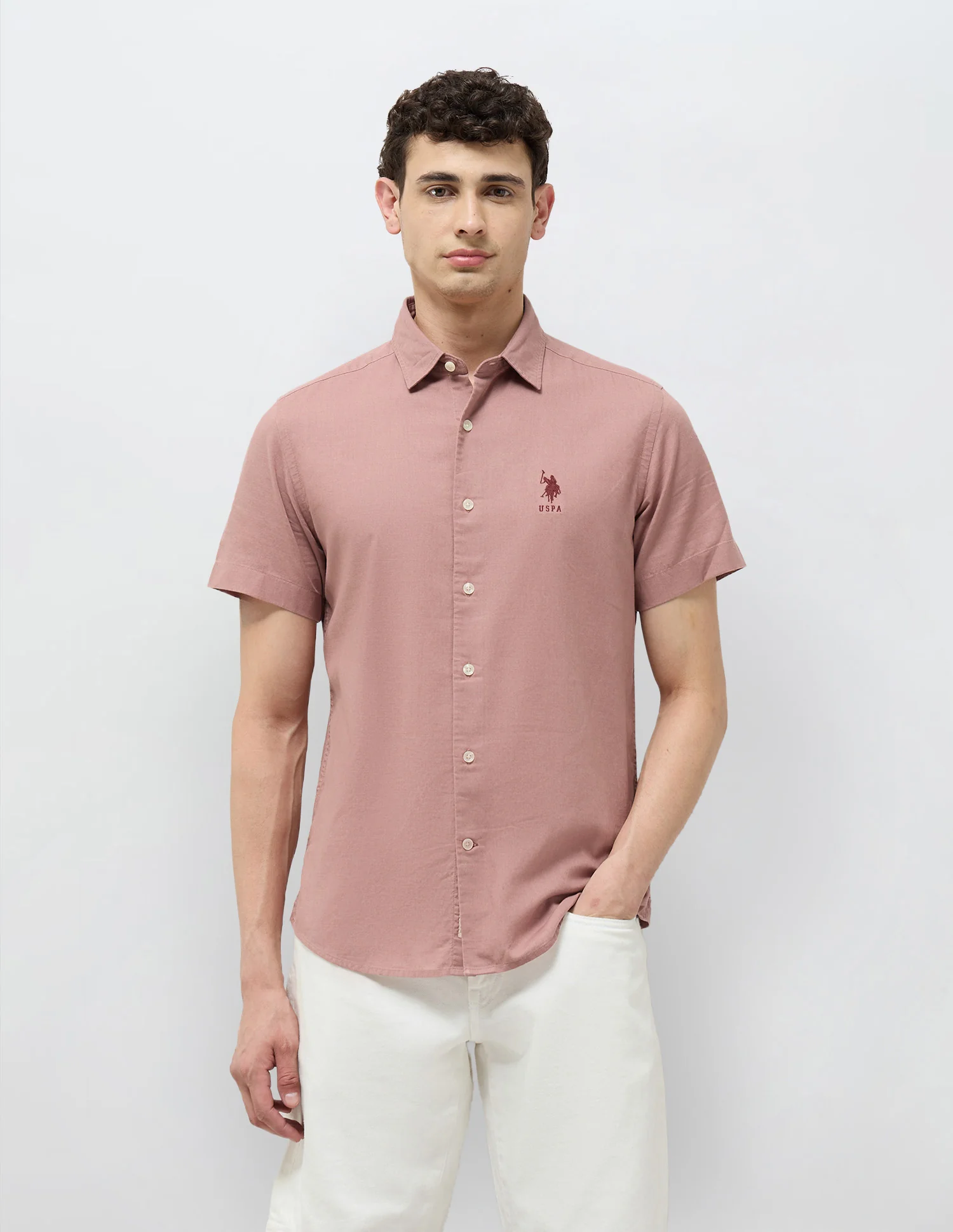 Solid Regular Fit Shirt - Image 6