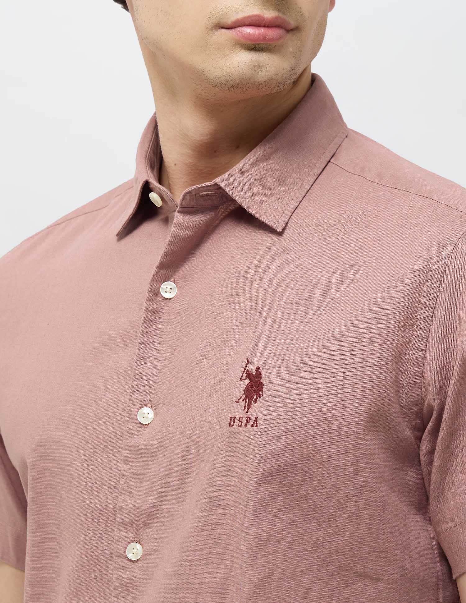 Solid Regular Fit Shirt - Image 7