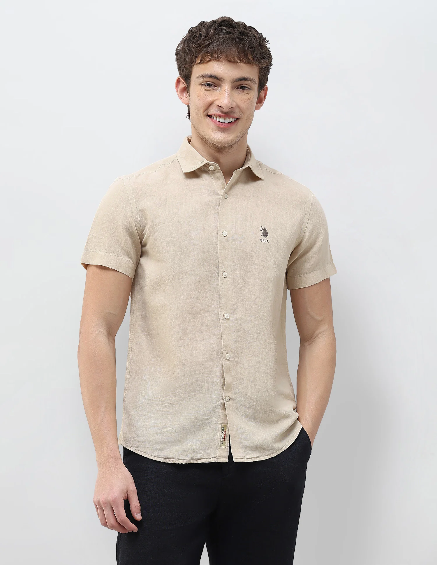 Solid Regular Fit Shirt - Image 6
