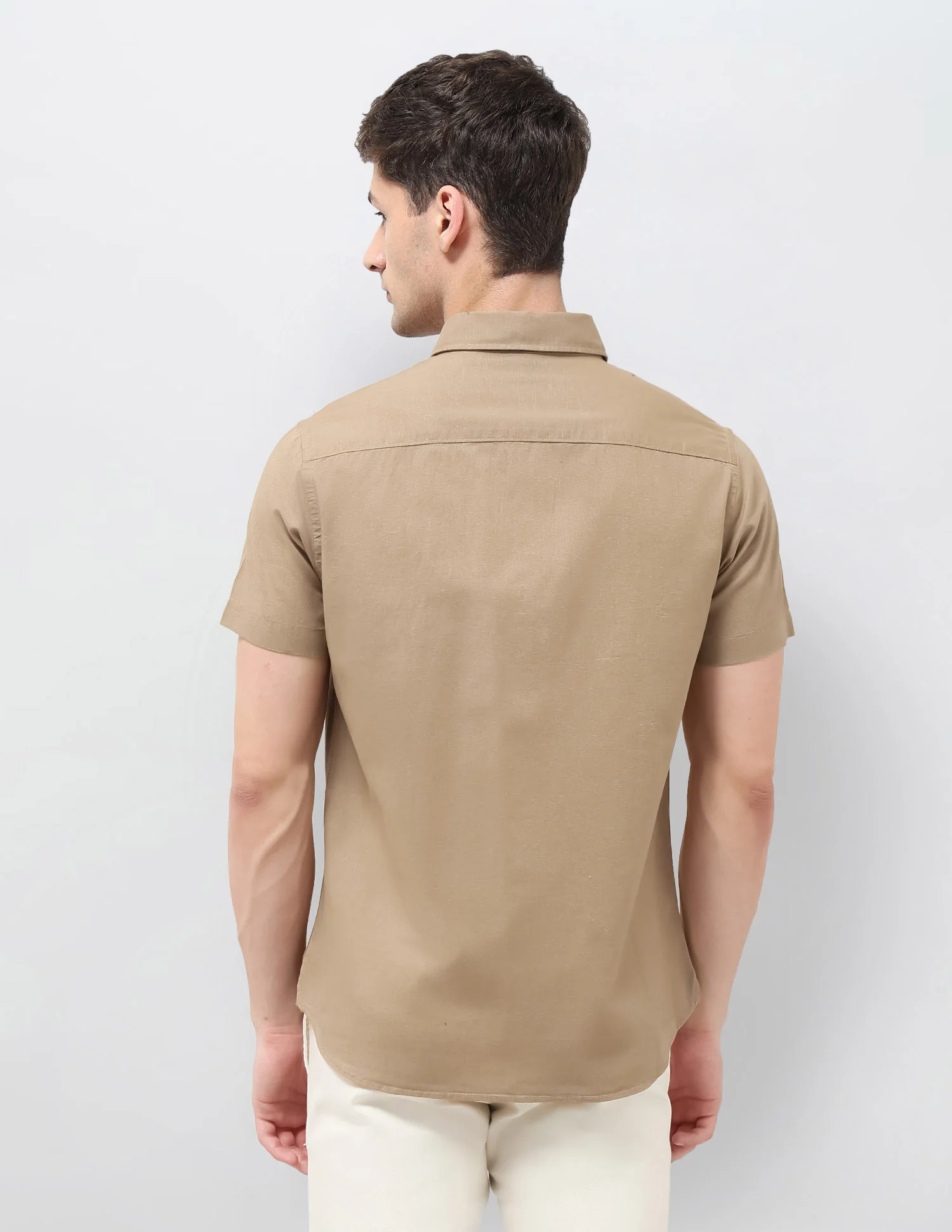 Solid Regular Fit Shirt - Image 5