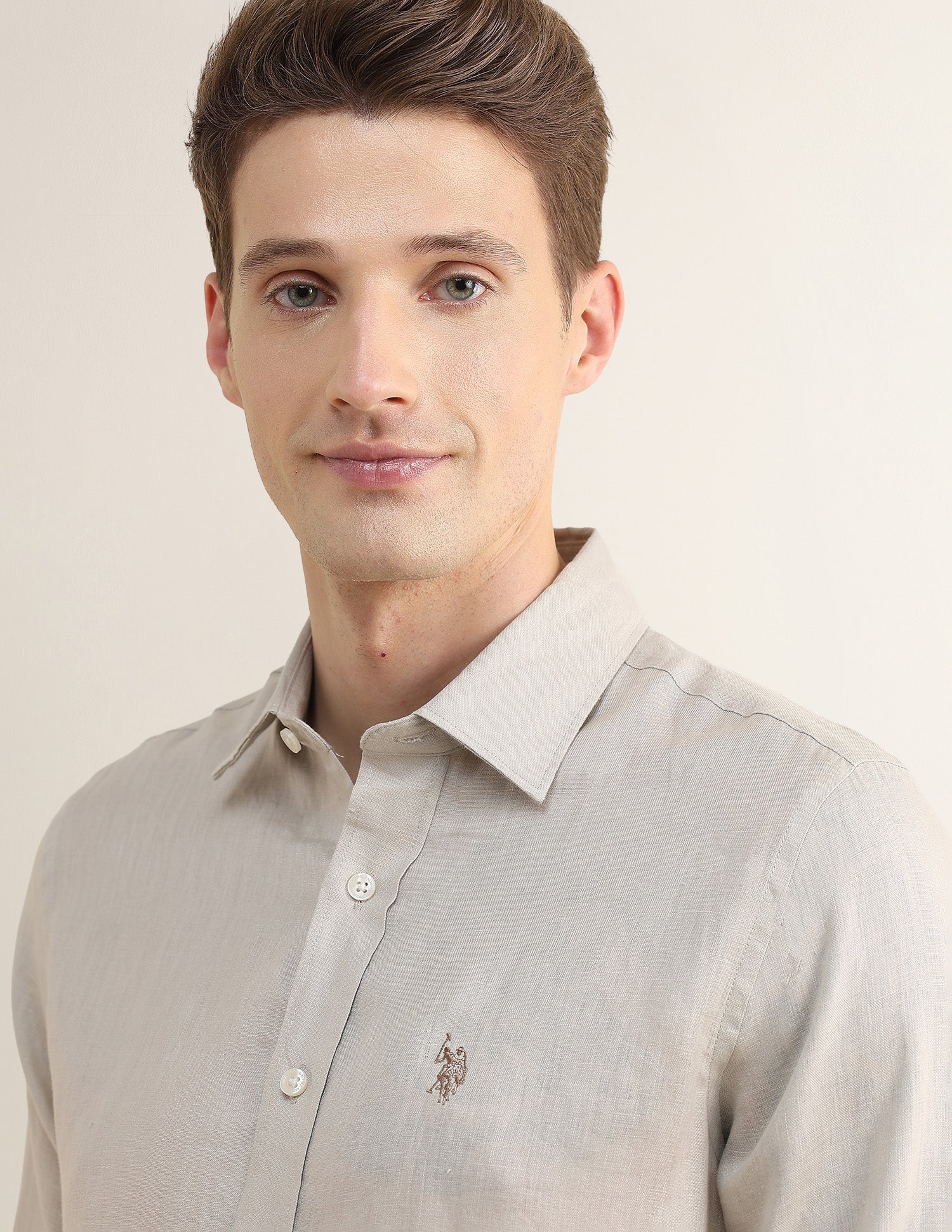 Solid Regular Fit Shirt - Image 7