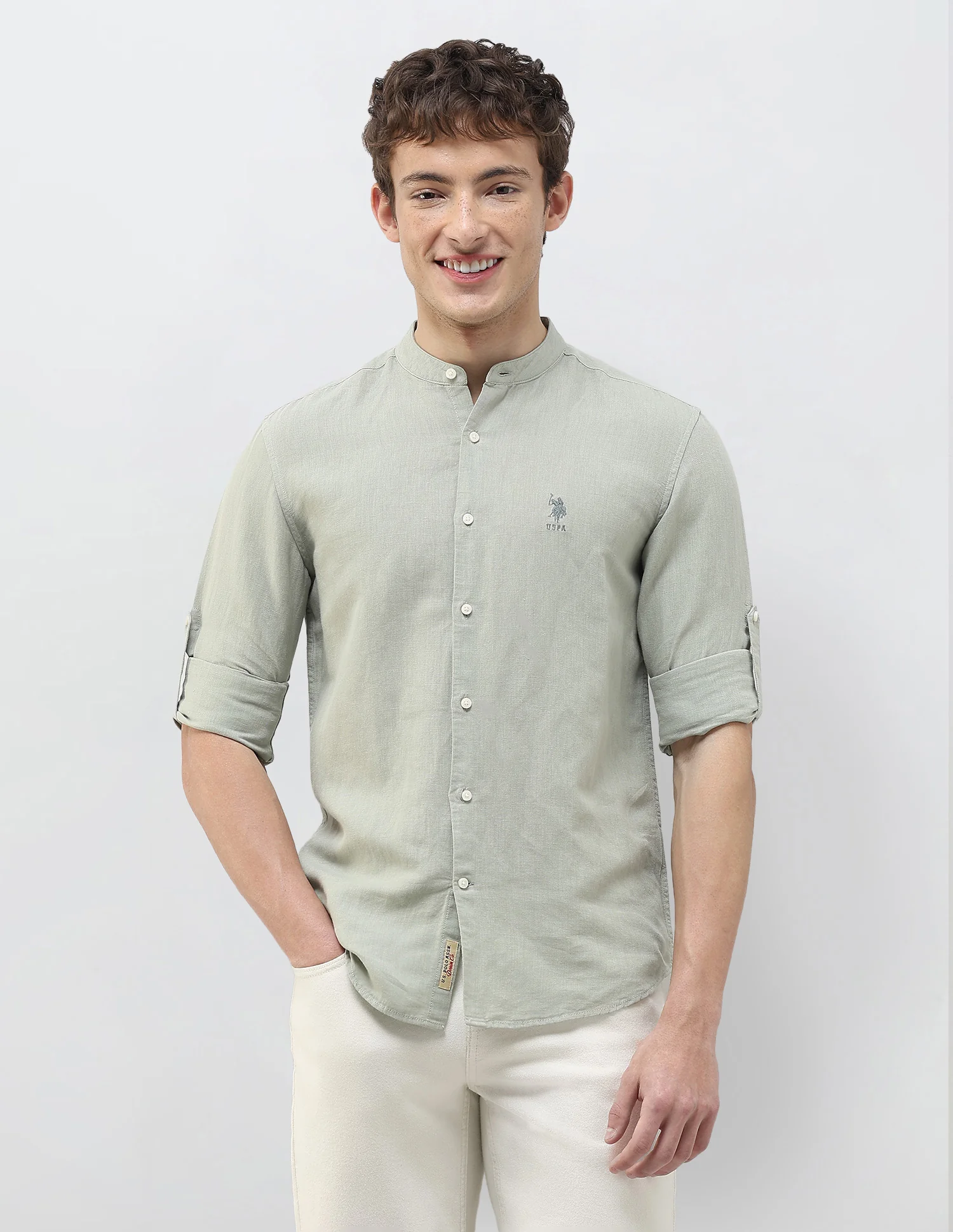 Solid Regular Fit Shirt - Image 6