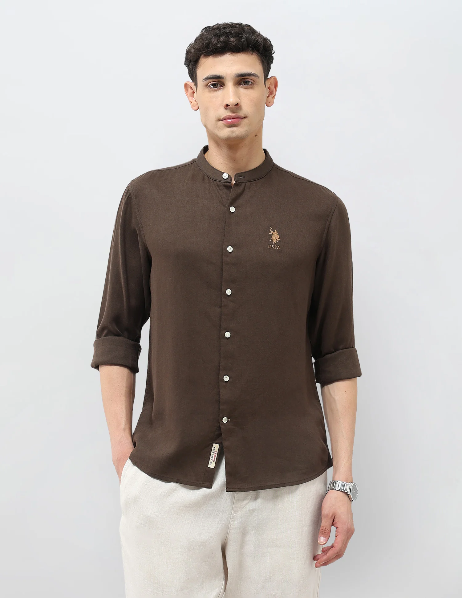 Solid Regular Fit Shirt