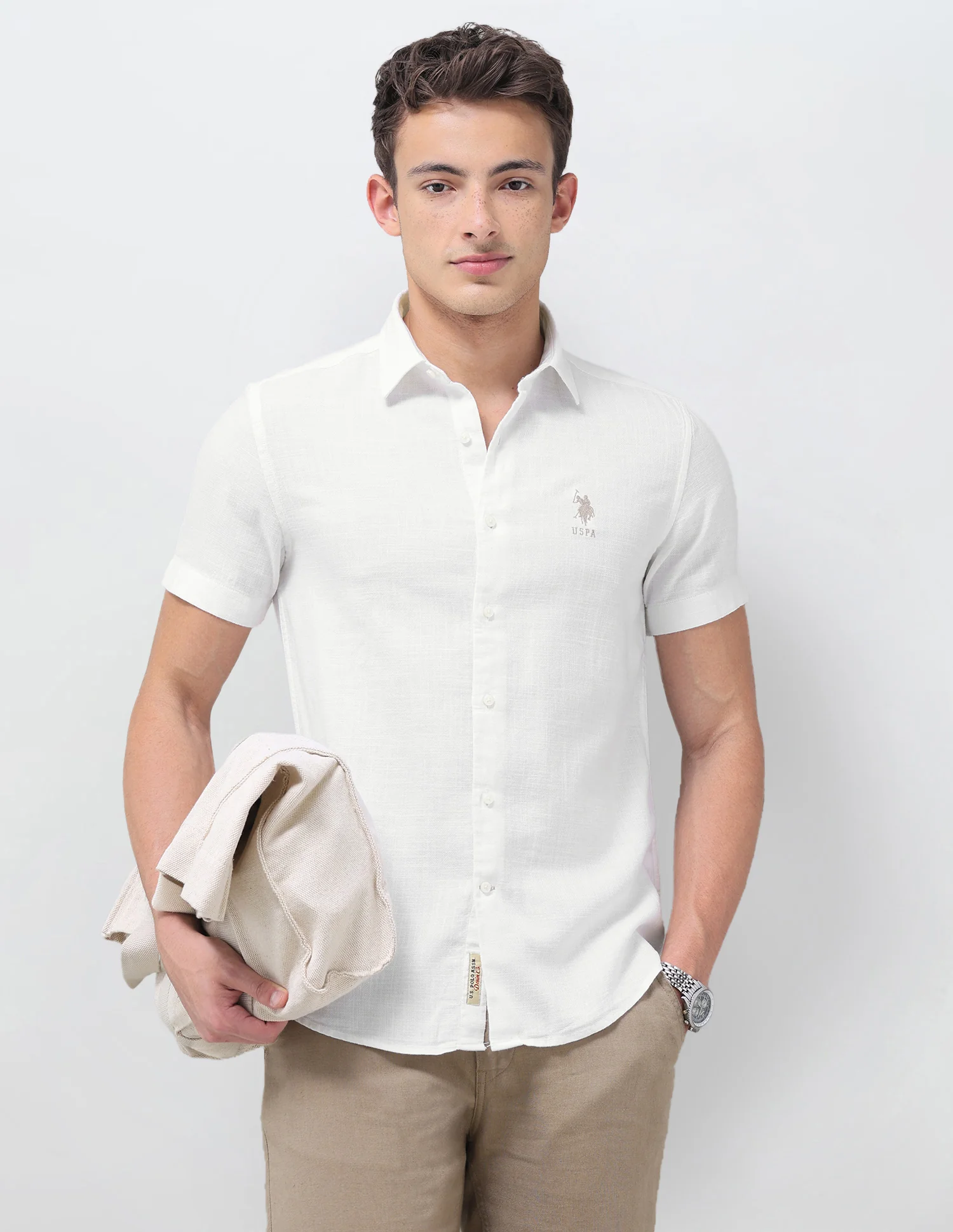 Solid Regular Fit Shirt